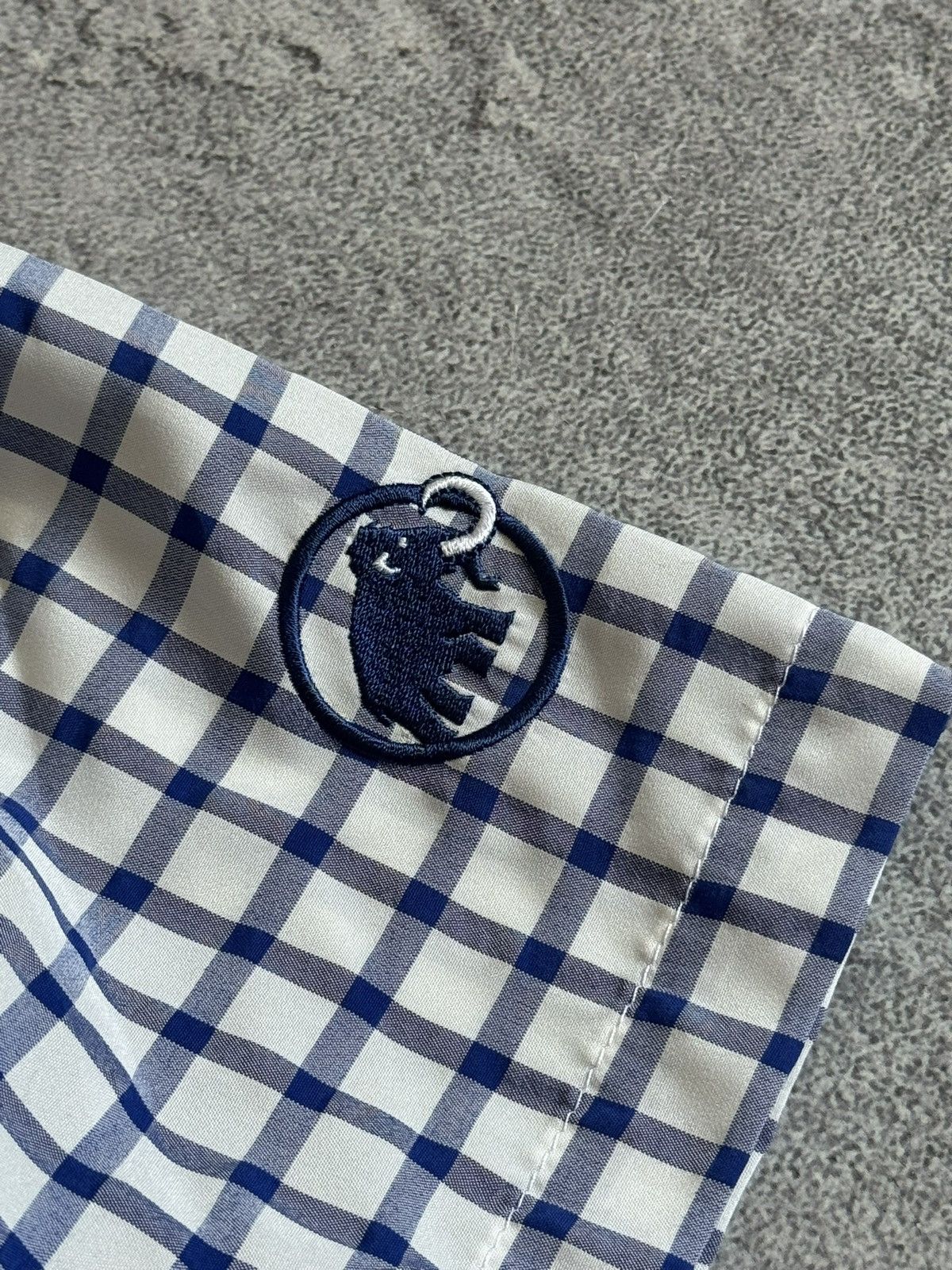 Mammut Mammut L/size Chekered shirt button up short sleeve outdoor Size US L / EU 52-54 / 3 - 5 Thumbnail