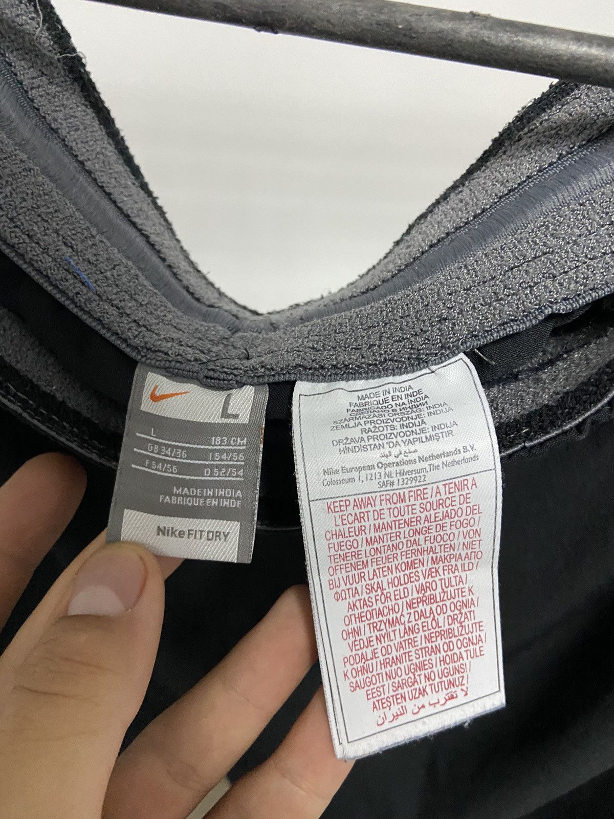 Nike × Vintage Nike Pants Fit Dry Vintage Small Logo Y2K Size US 34 / EU 50 - 7 Thumbnail