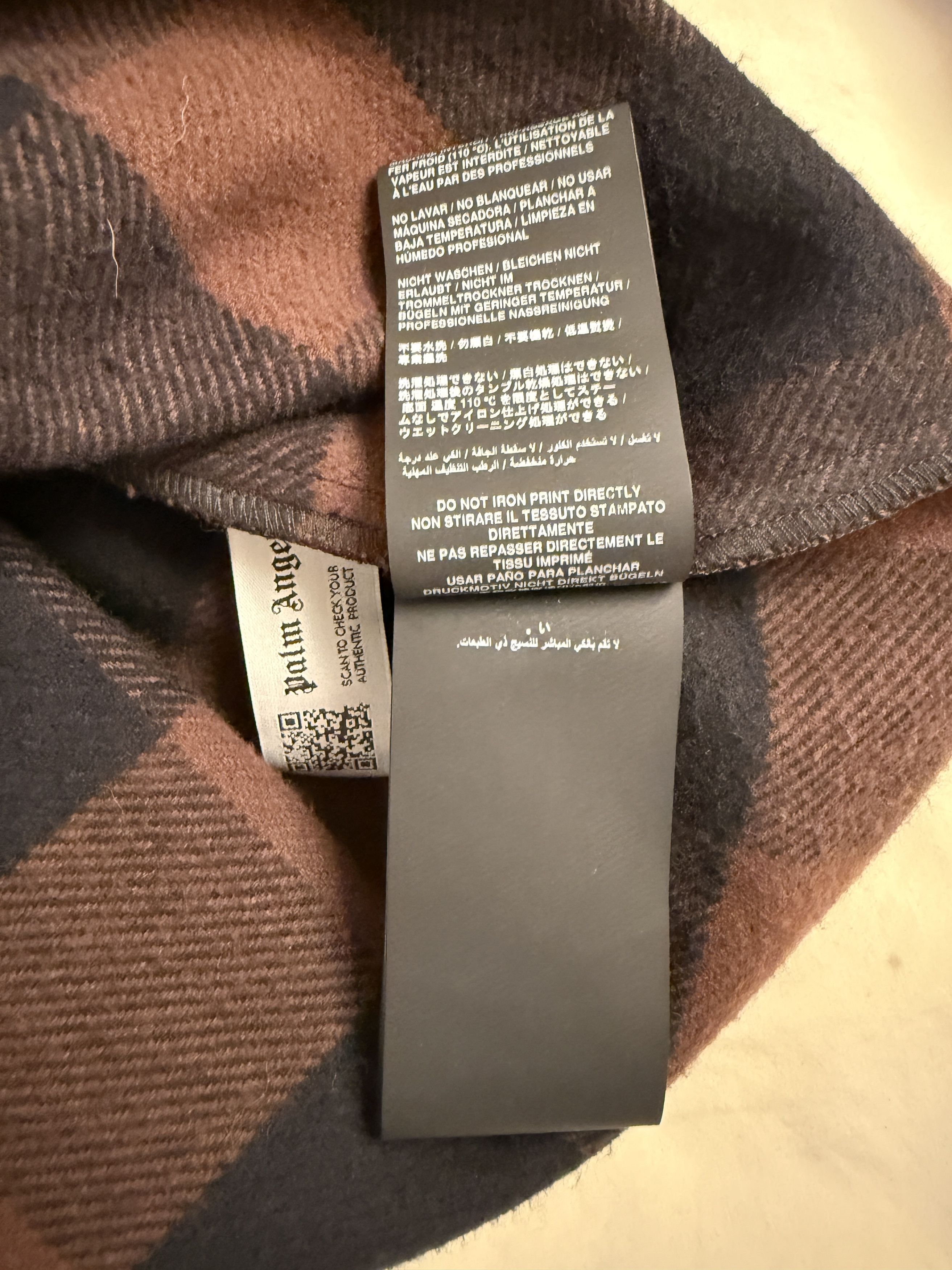 Palm Angels Palm Angels Logo Flannel Size US S / EU 44-46 / 1 - 9 Thumbnail