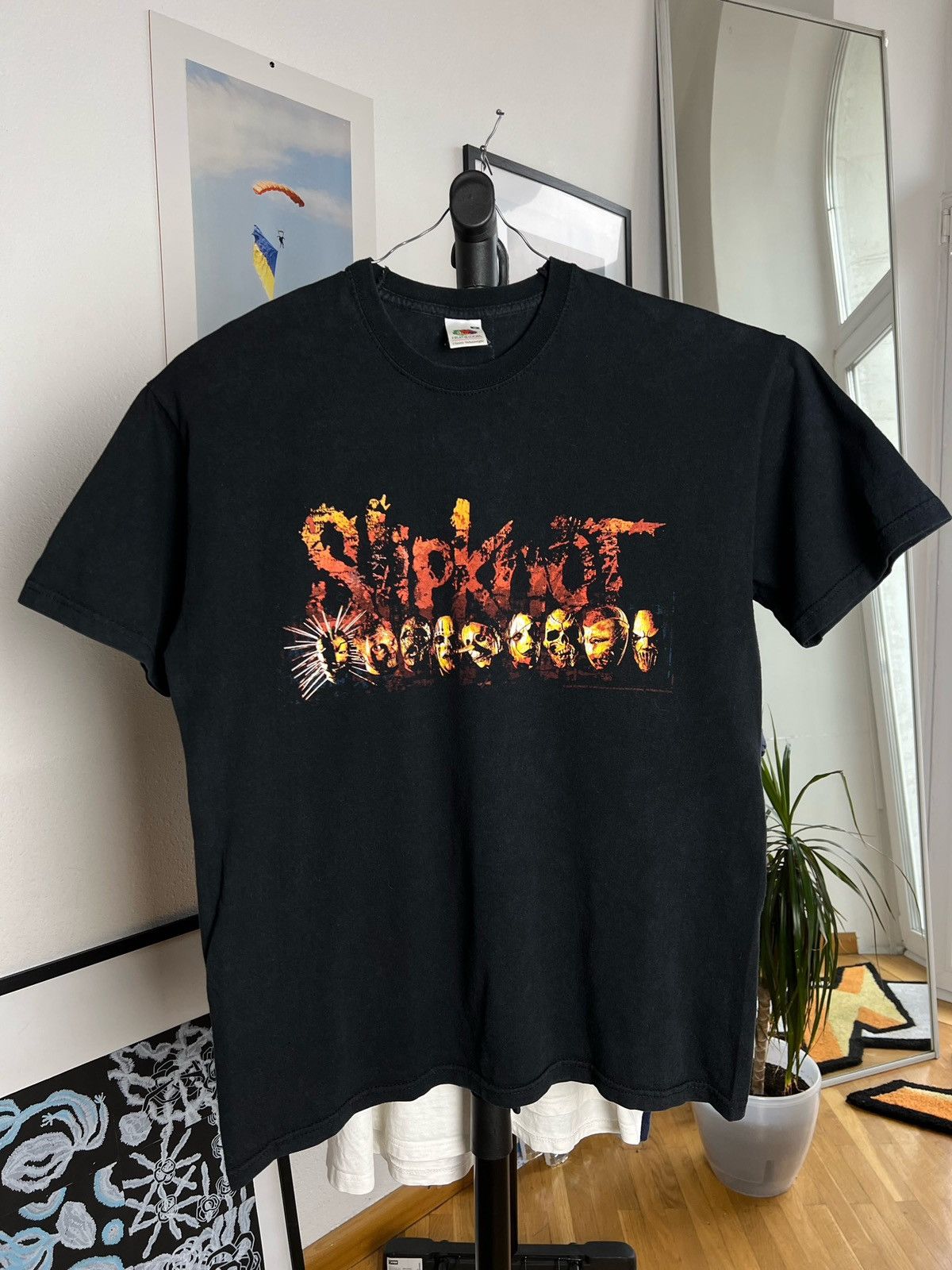 ミュージシャン 00s SLIPKNOT BAND T-SHIRT Band Tees × Slipknot × Vintage Slipknot band vintage t-shirt