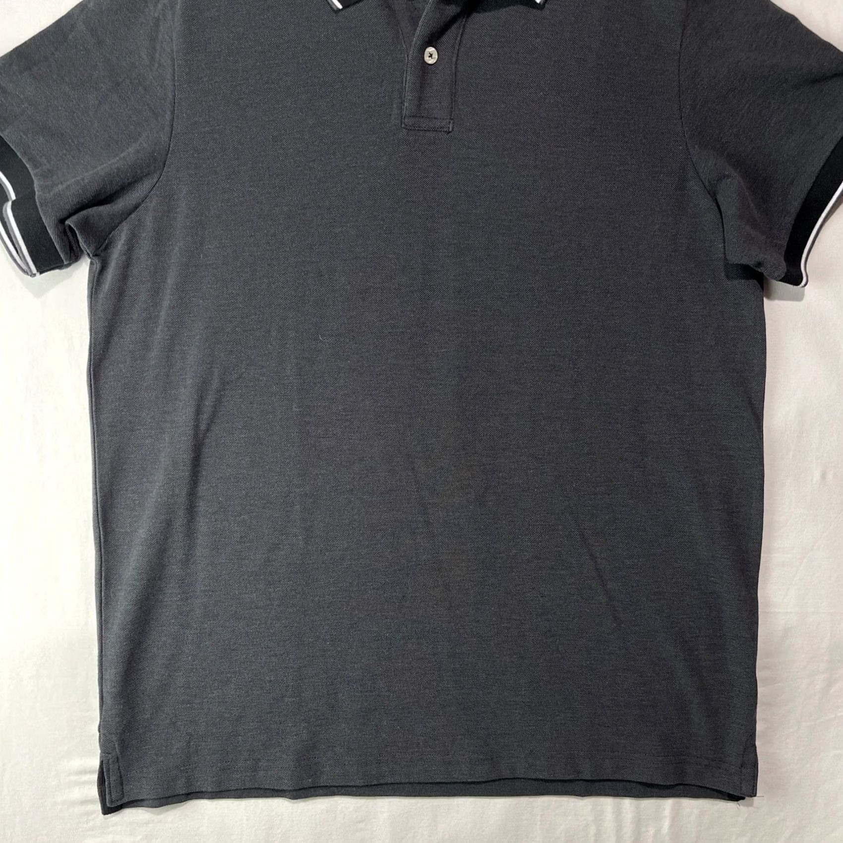 Vintage Aéropostale Shirt Men 2XL Dark Gray Polo Short Sleeve Collared Button Up Size US XXL / EU 58 / 5 - 3 Thumbnail