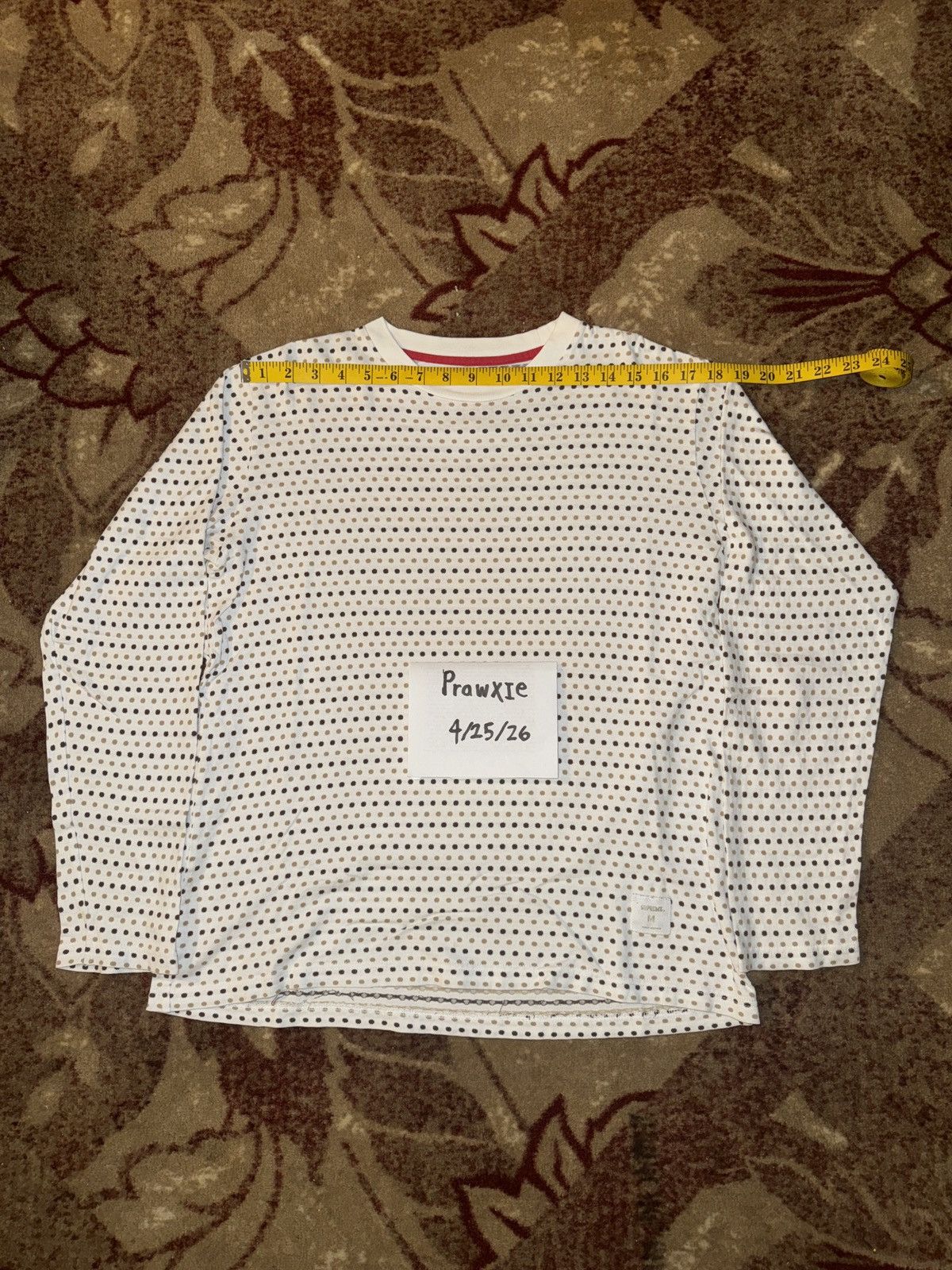Supreme Supreme Polka Dot Long Sleeve FW09 Size US M / EU 48-50 / 2 - 6 Thumbnail