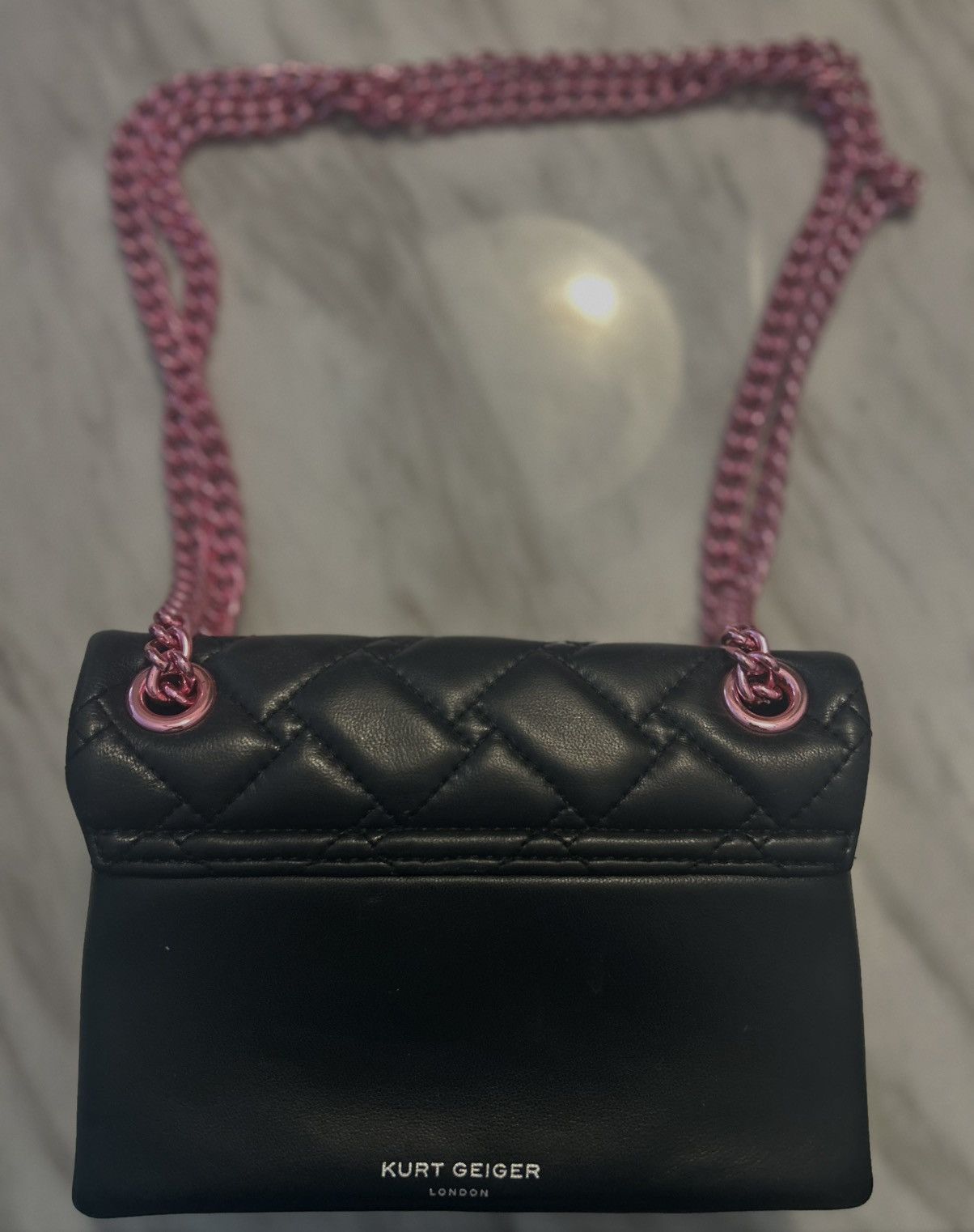 Kurt Geiger KURT GEIGER LONDON MINI KENSINGTON LEATHER CROSSBODY Size ONE SIZE - 2 Thumbnail