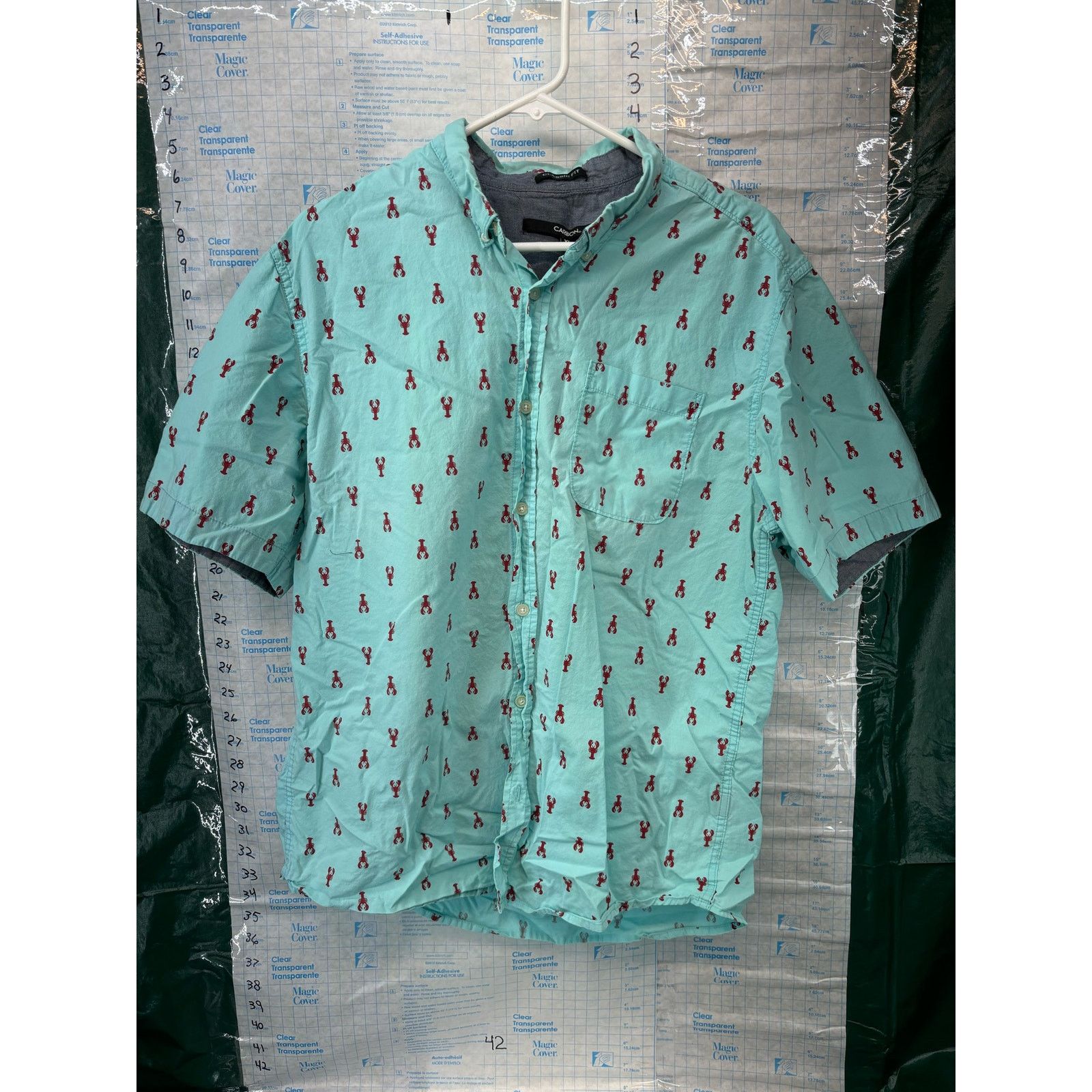 Carbon Carbon Classic Size 32 Shorts & XL Button Down Teal Blue Size US 32 / EU 48 - 4 Thumbnail