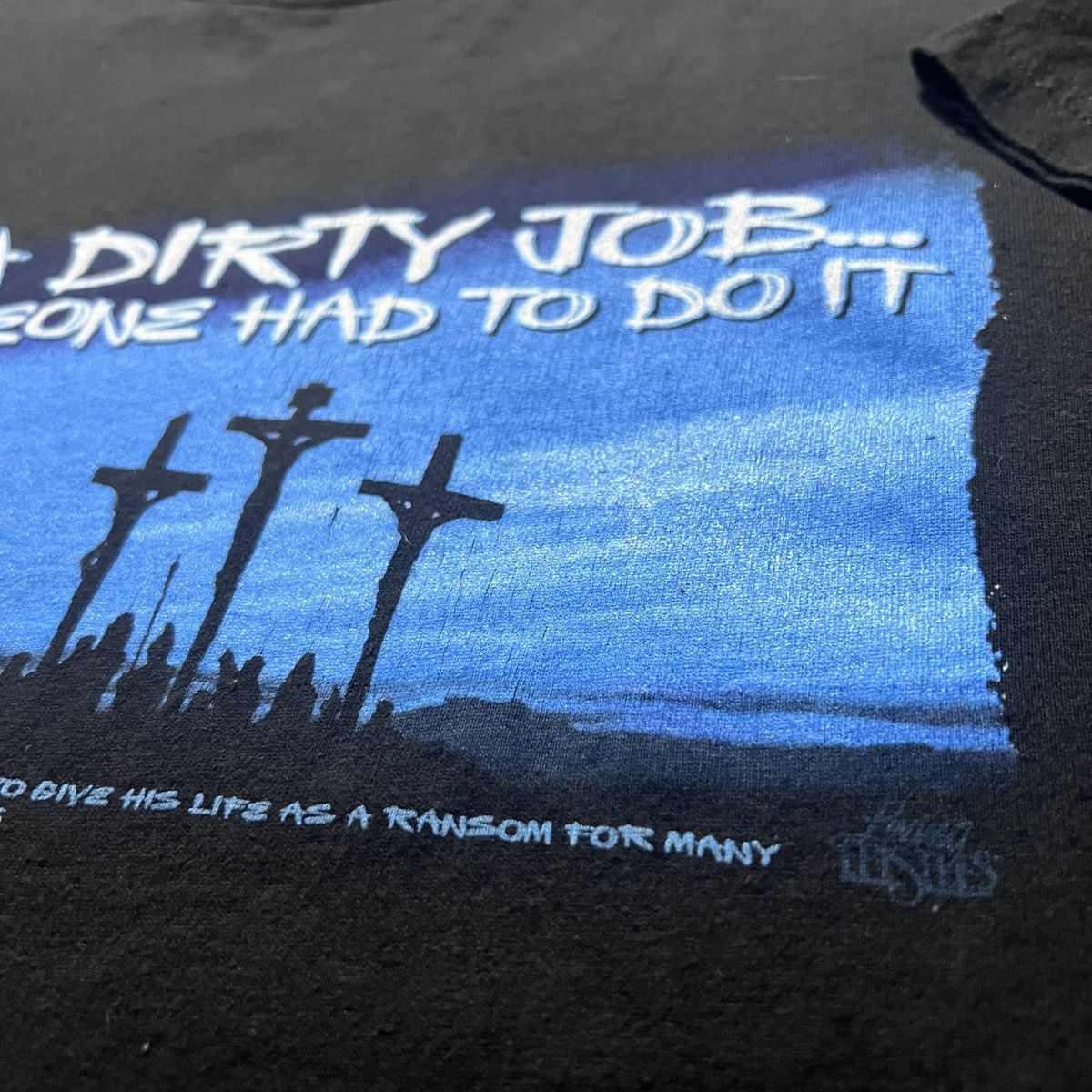 Vintage Vintage Y2K God Jesus Bible Holy Tee Living Epistles Size US L / EU 52-54 / 3 - 3 Thumbnail