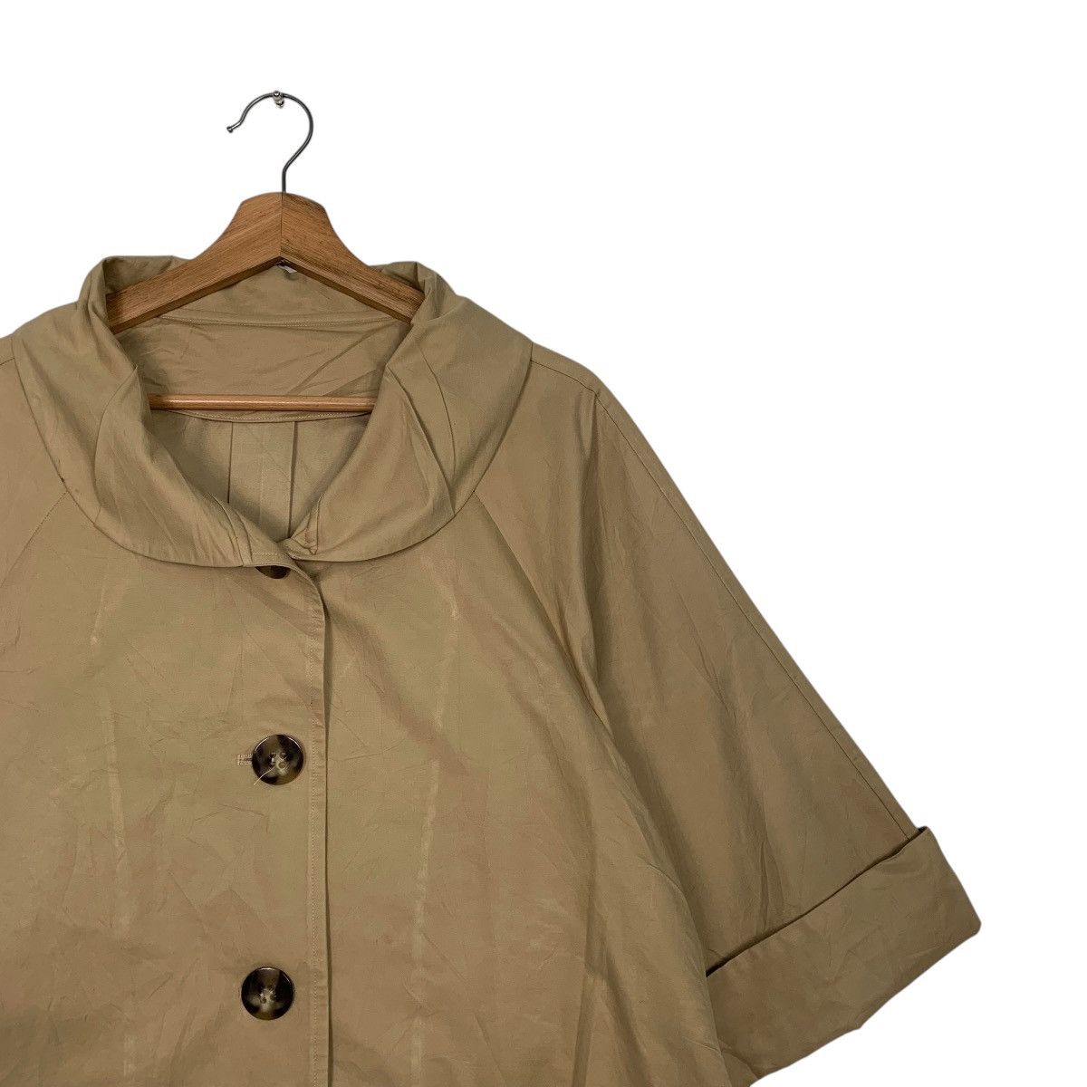 Japanese Brand Japanese Brand Short Sleeve Women Jacket Size M / US 6-8 / IT 42-44 - 5 Thumbnail