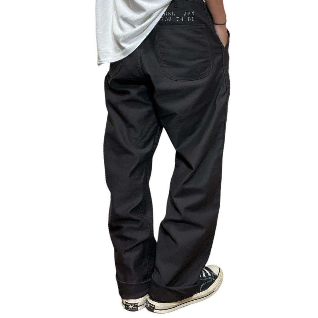Orslow orSlow x ROOPTOKYO Black Utility Pant size 3 hemmed Size US 33 - 1 Thumbnail