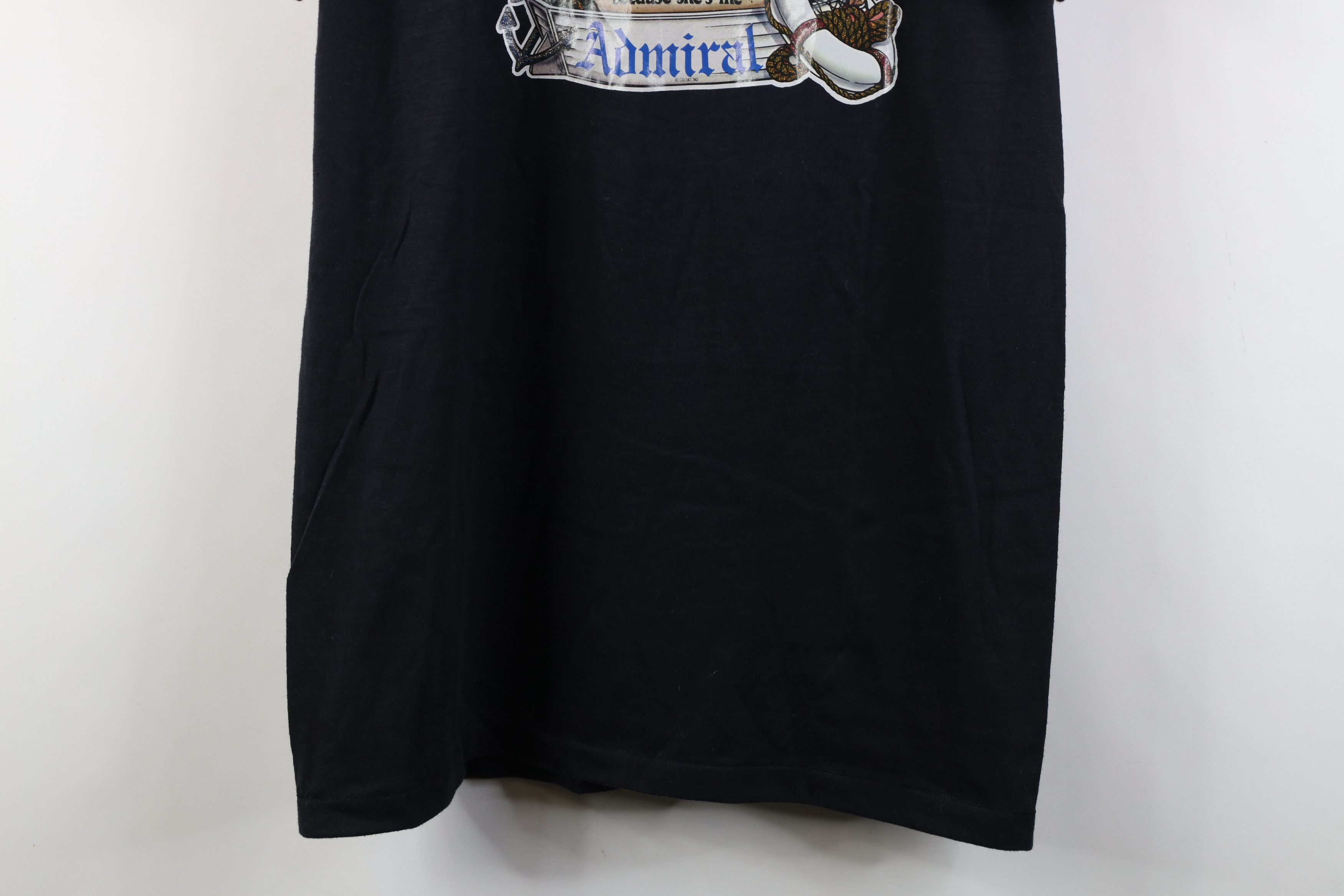 Vintage Vintage 80s Pirate Boat 2 Rules Wife Admiral T-Shirt USA Size US XL / EU 56 / 4 - 3 Thumbnail