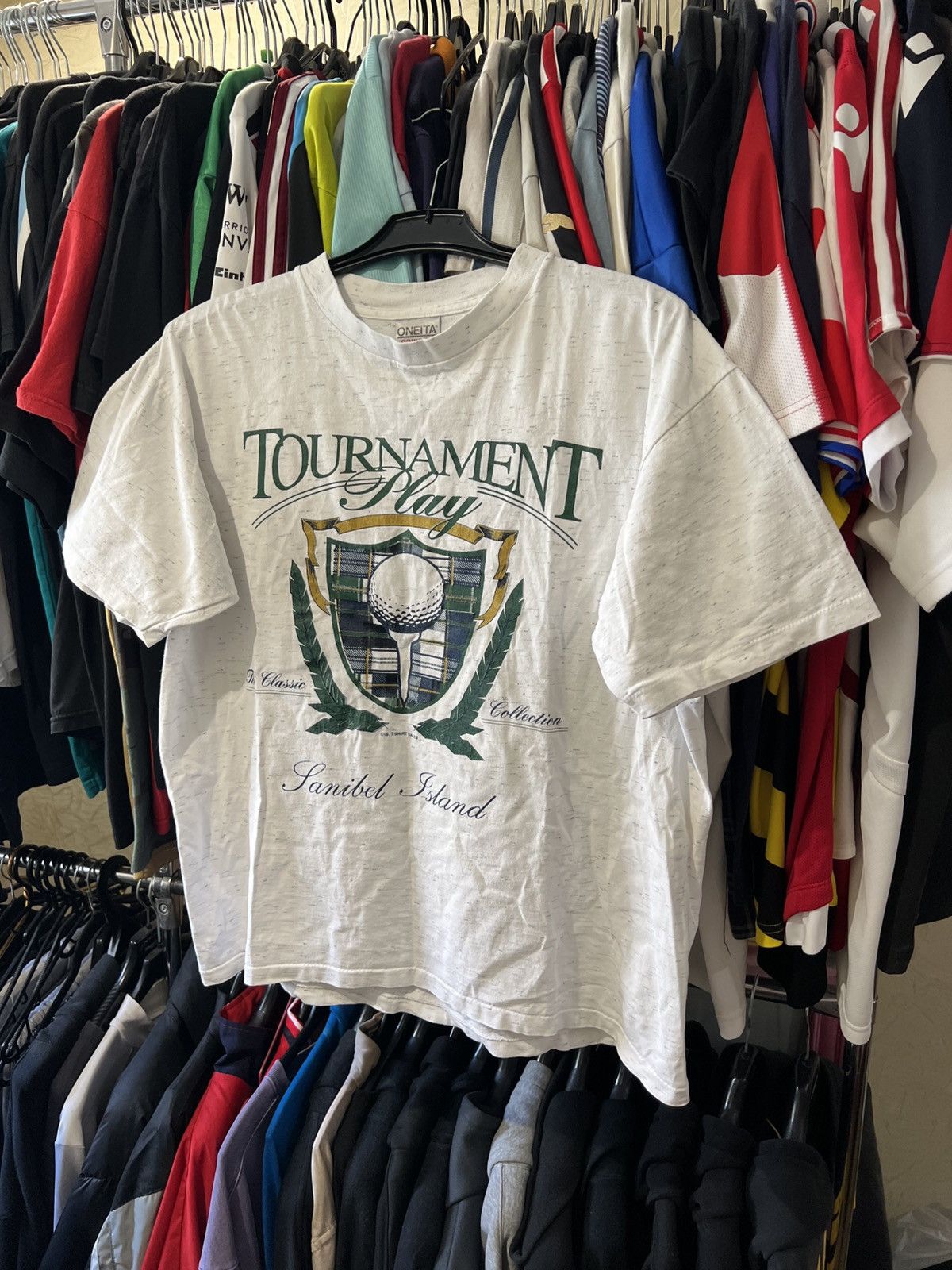 Band Tees × Vintage VNTG TOURNAMENT PLAY SANIBEL ISLAND THE CLASSIC COLLECTION Size US L / EU 52-54 / 3 - 2 Thumbnail