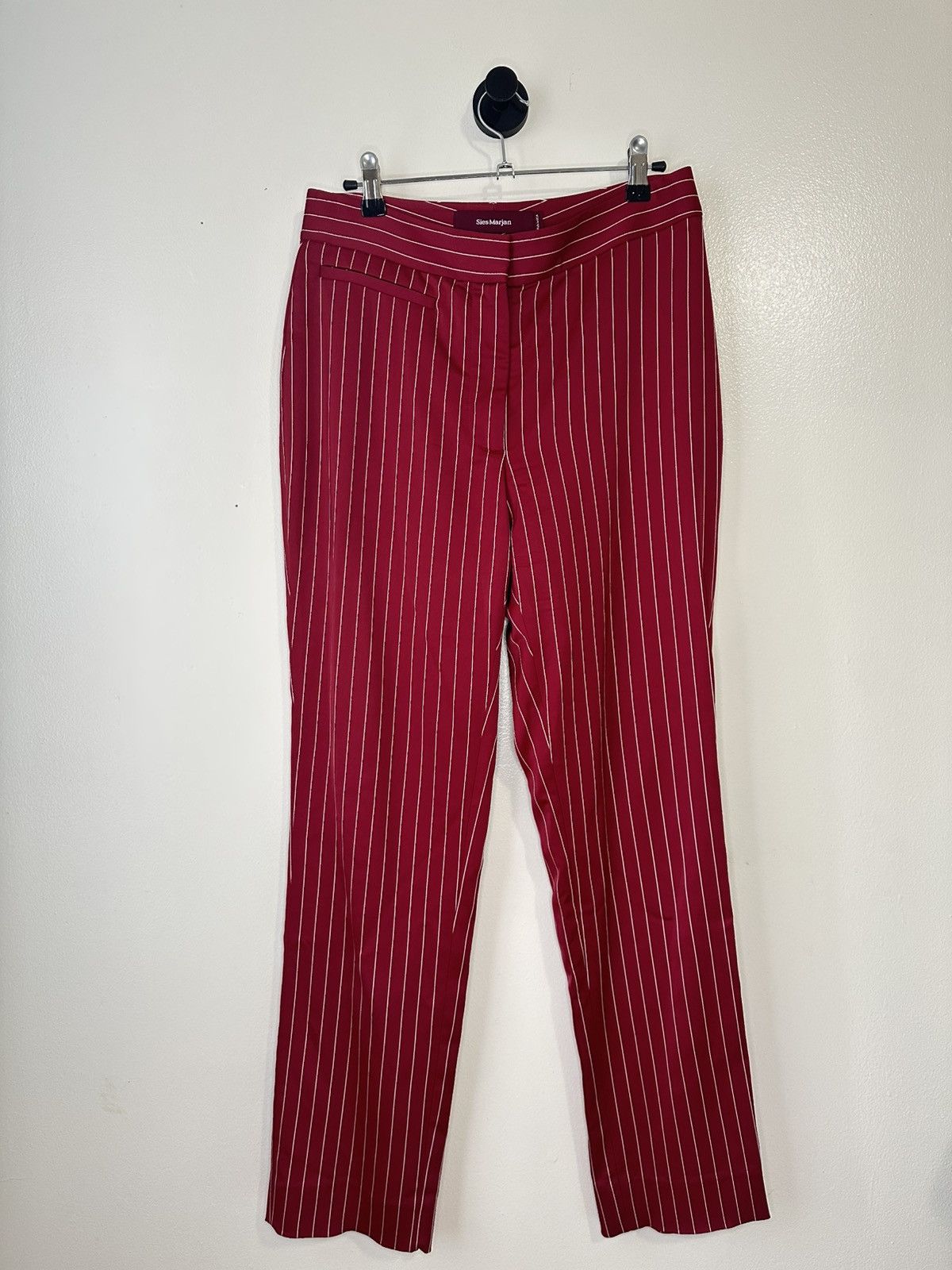 Sies Marjan Sies Marjan Pinstripe Pants Size 26" / US 2 / IT 38 - 1 Thumbnail