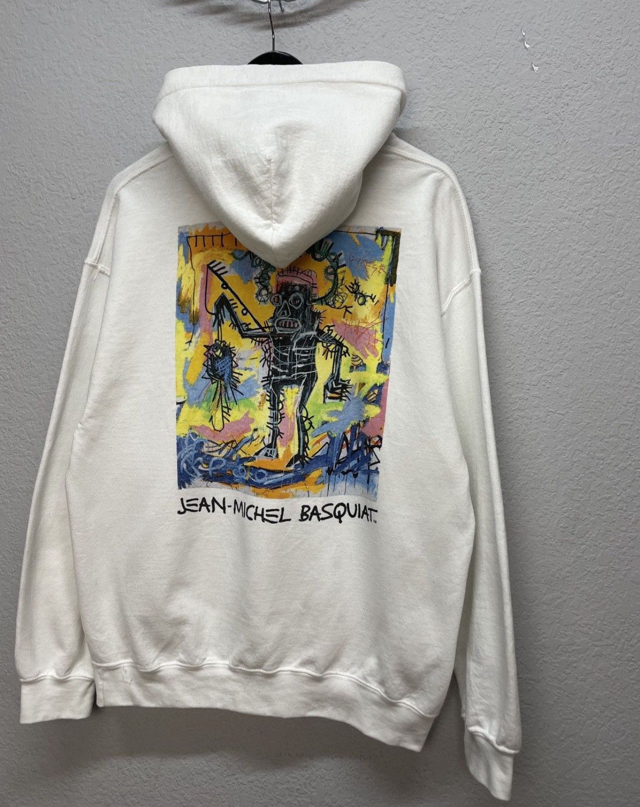 Jean-Michel Basquiat Jean-Michel Basquiat Pullover Hoodie White Sweatshirt Size US L / EU 52-54 / 3 - 4 Thumbnail