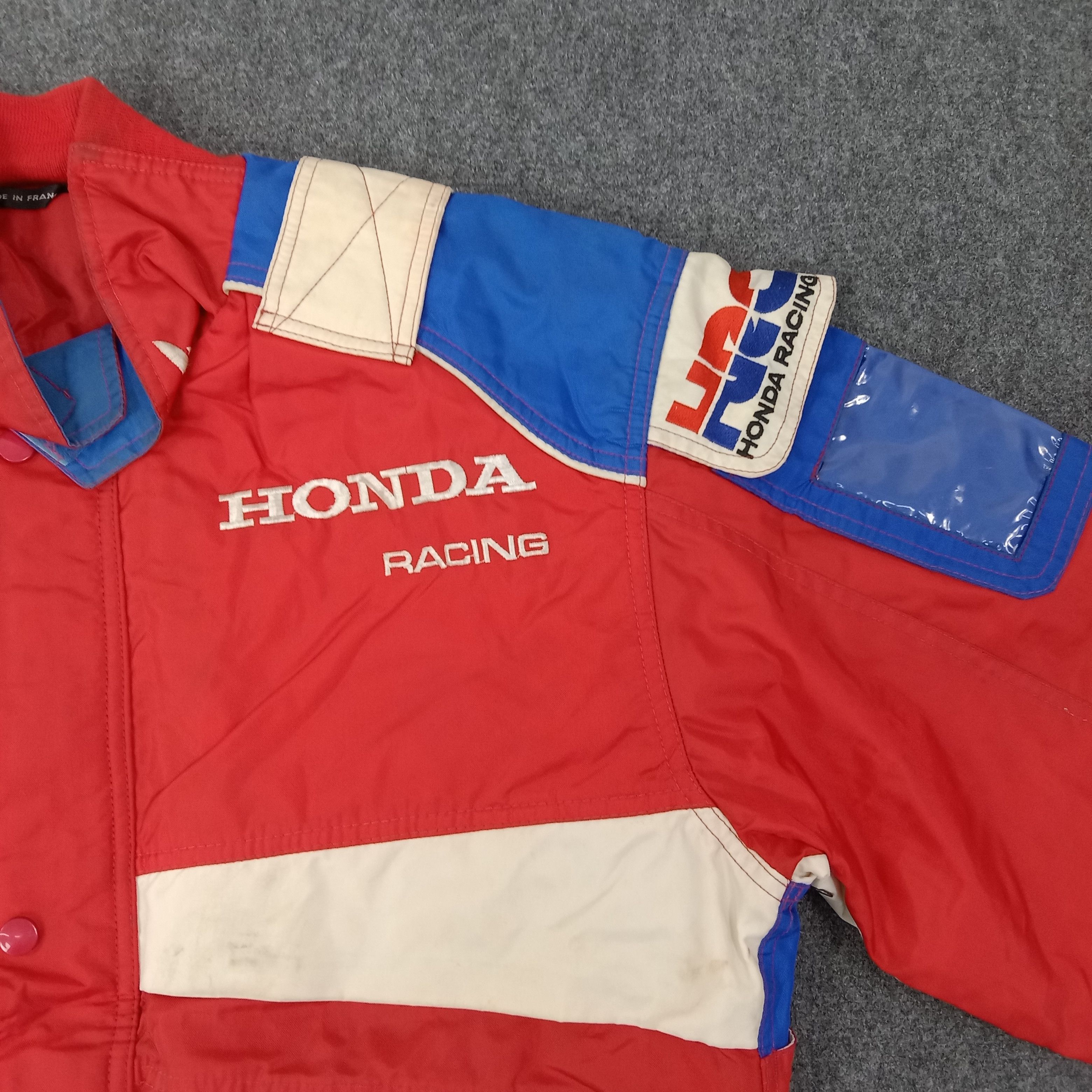 Honda HONDA HRC Racing METZ Bombers Jacket C262N9 Size US L / EU 52-54 / 3 - 7 Thumbnail
