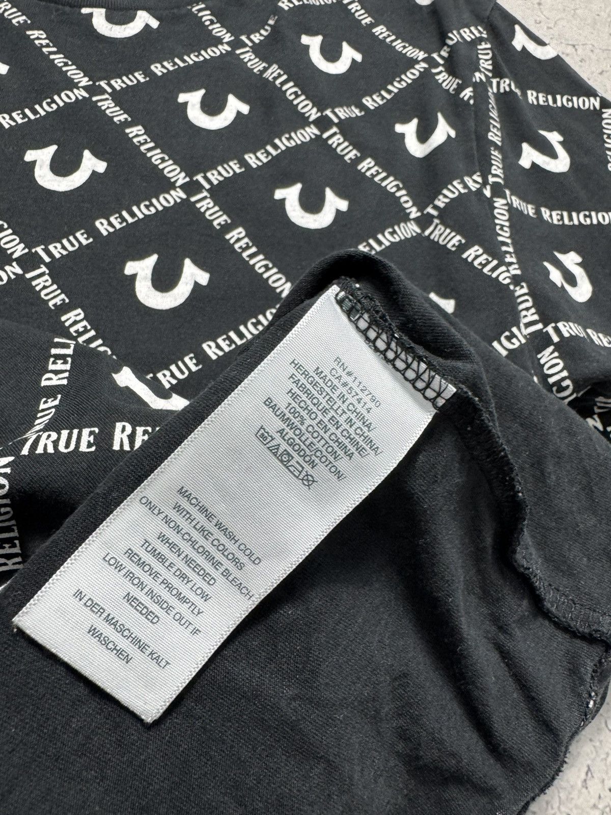 True Religion True Religion Monogram T-Shirt Size M Size US M / EU 48-50 / 2 - 7 Thumbnail