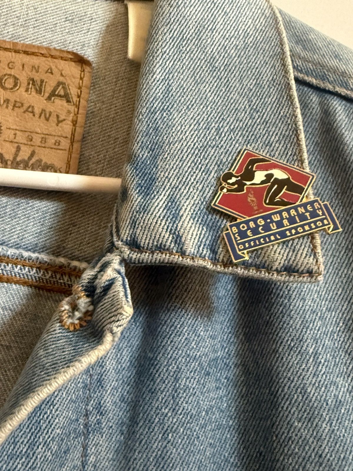 Arizona Jean Co. Vintage Arizona Denim Jacket w/pins Size US S / EU 44-46 / 1 - 4 Thumbnail