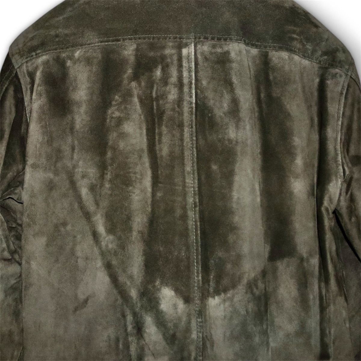Yohji Yamamoto Yohji Yamamoto Vintage Cowhide Suede Leather Jacket Size US M / EU 48-50 / 2 - 3 Thumbnail