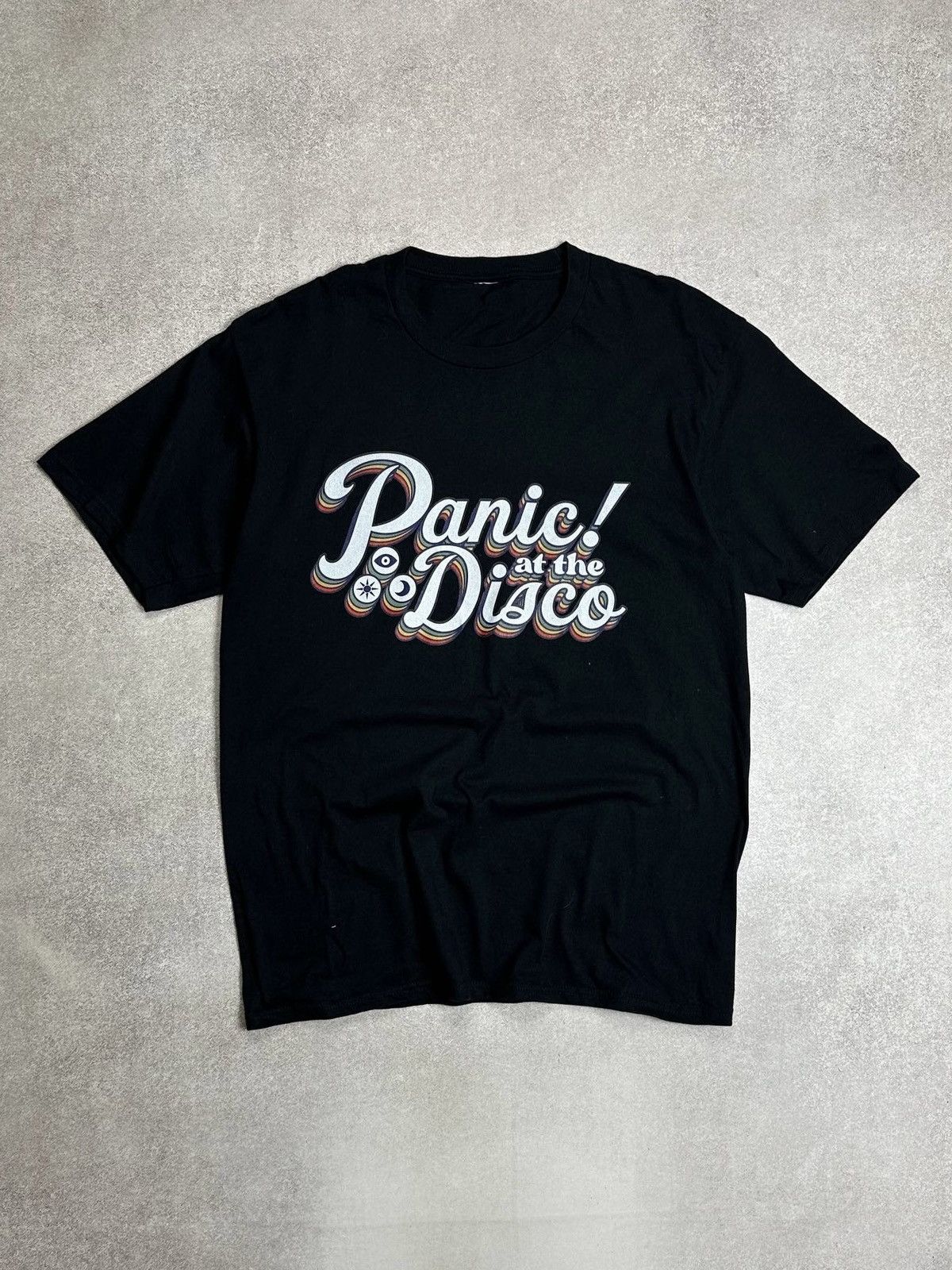 Band Tees Vintage Panic At The Disco Spellout T-shirt M Rare Band Tee Size US M / EU 48-50 / 2 - 1 Thumbnail