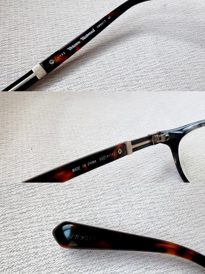 Vivienne Westwood Vivienne Westwood Vintage Brown Tortoise Shell Saturn Glas Size ONE SIZE - 4 Thumbnail