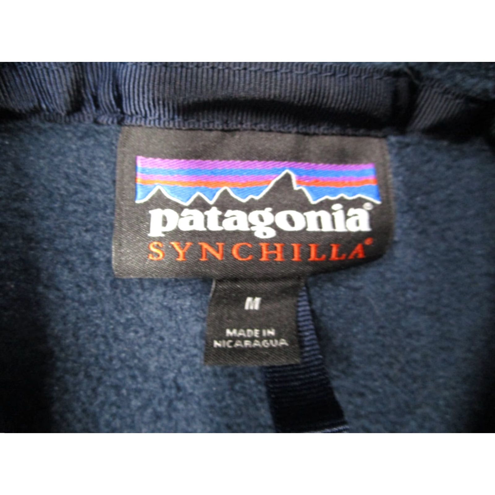 Patagonia PATAGONIA Synchilla Vest Mens Medium Blue Full Zip Fleece Outdoor Hiking Zip Pockets Logo Size US M / EU 48-50 / 2 - 2 Thumbnail