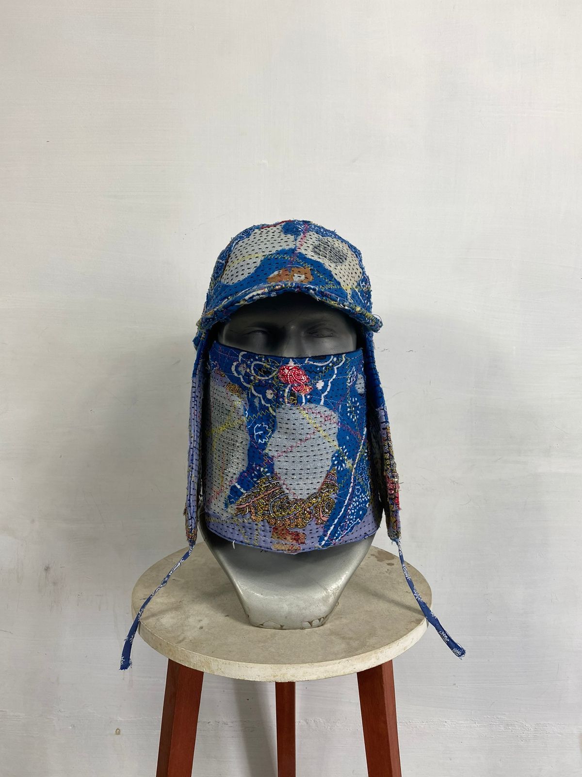 Other Custom Made Distressed Paisley Patchwork hats boro by Ahado Size ONE SIZE - 2 Thumbnail