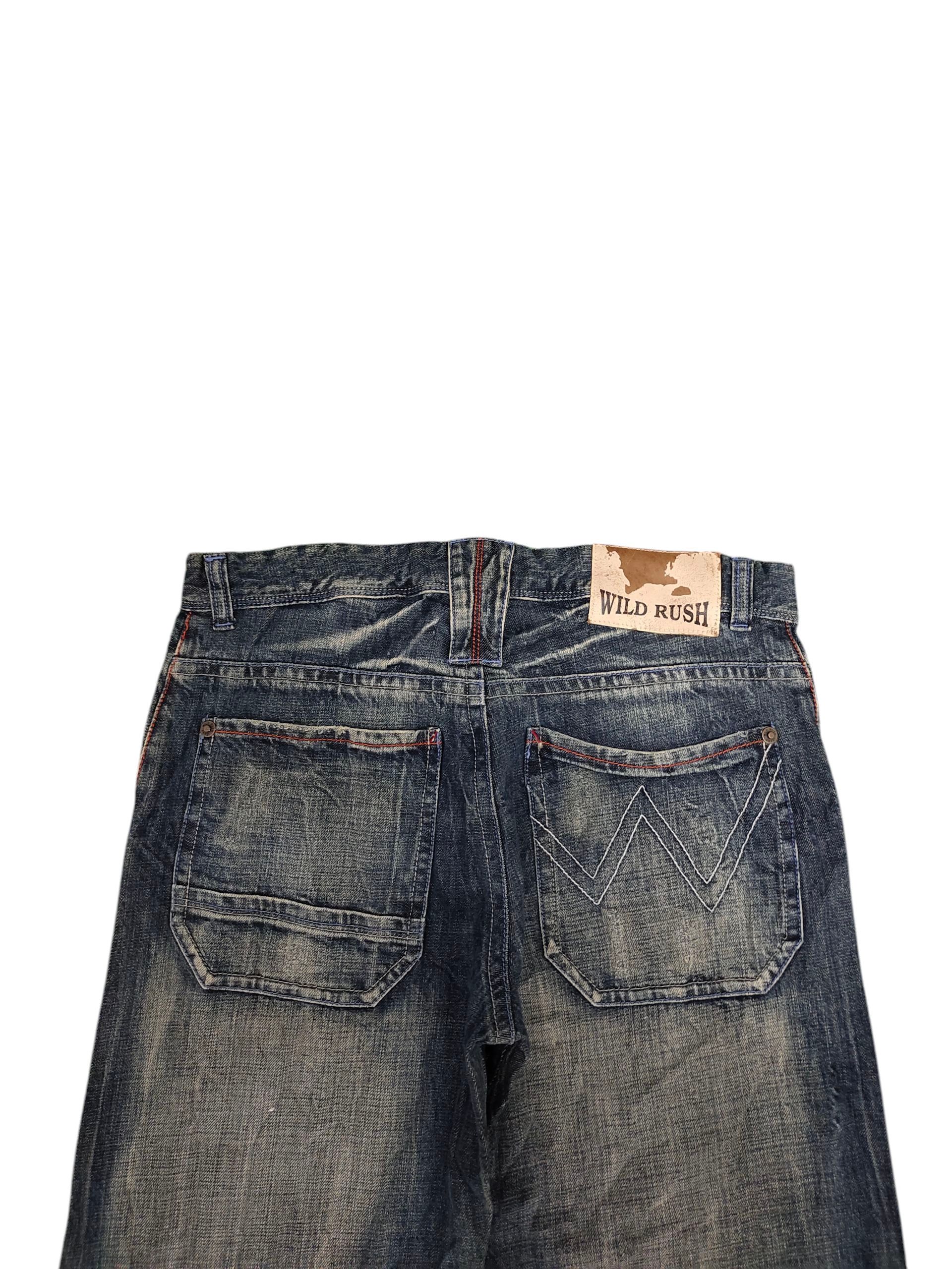Hysteric Glamour Flare Loose Jeans Wild Rush Clawmark Distress Bootcut Y2k Size US 34 / EU 50 - 10 Thumbnail