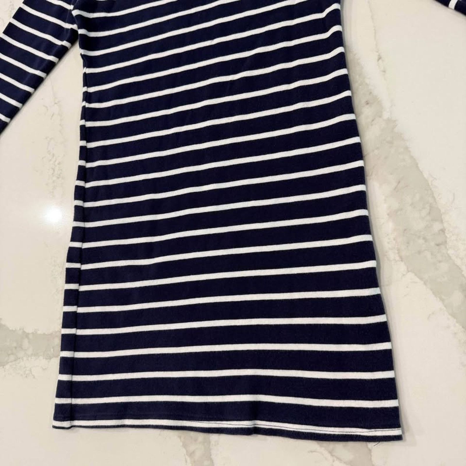 Forever 21 Forever21 Stripe Knit Scoop Neck Bodycon Dress Womens Large Size L / US 10 / IT 46 - 2 Thumbnail