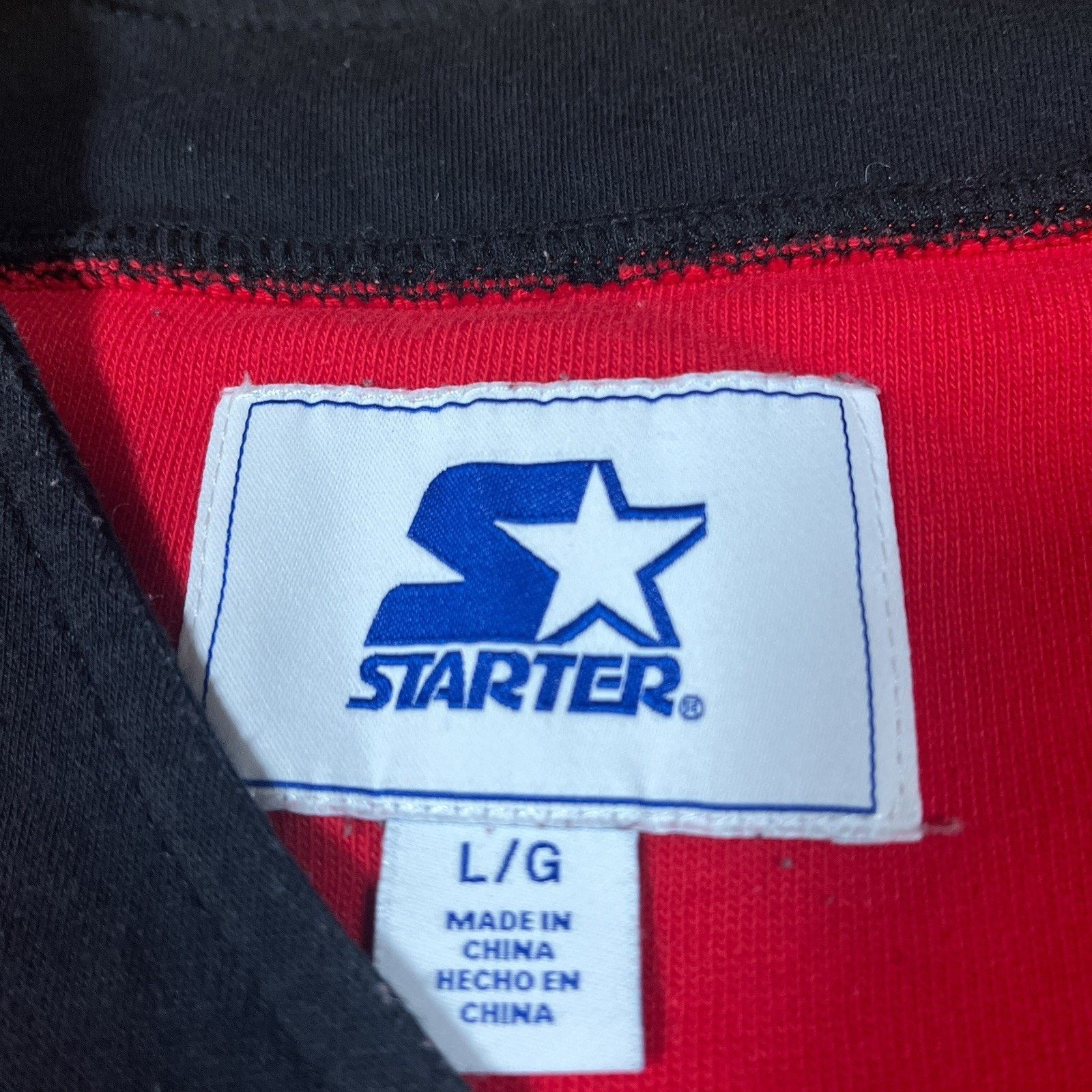Starter Starter Chicago Bulls Retro Baseball Style Jersey Large 66 Size US L / EU 52-54 / 3 - 4 Thumbnail