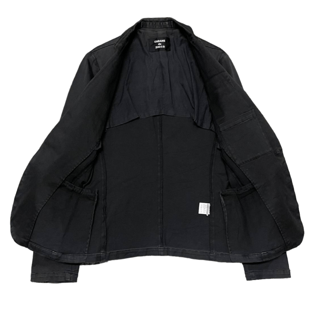 CABANE de ZUCCa Cabane de Zucca Issey Miyake Stretched Jacket Size US S / EU 44-46 / 1 - 5 Thumbnail