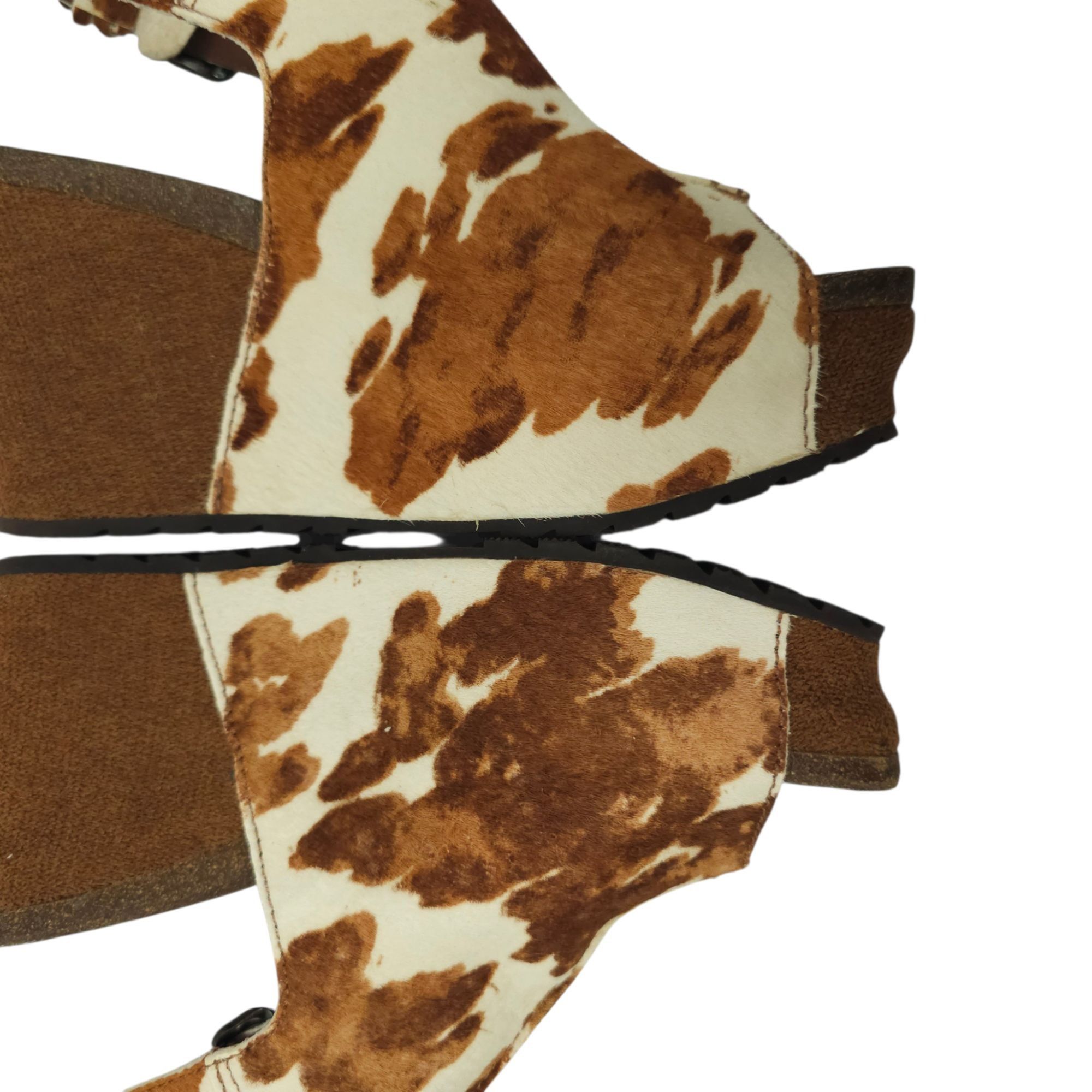 Other OTBT Jaunt Platform Wedge Sandals Womens Size 6 Cow Print Size US 6 / IT 36 - 14 Thumbnail