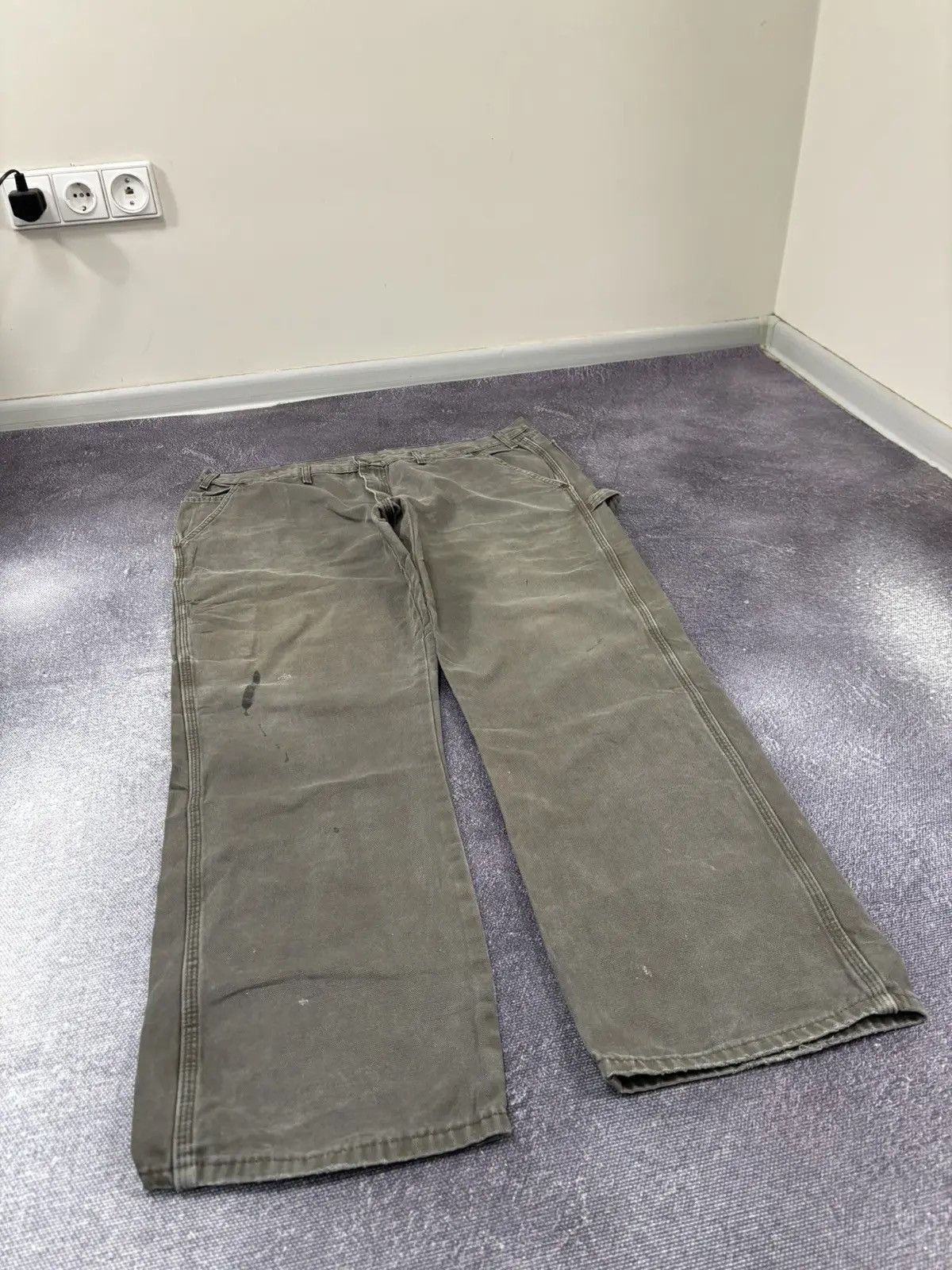 Dickies × Vintage Vintage Dickies Y2K Olive Skate Hype Baggy Pants Jeans Size US 40 / EU 56 - 6 Thumbnail
