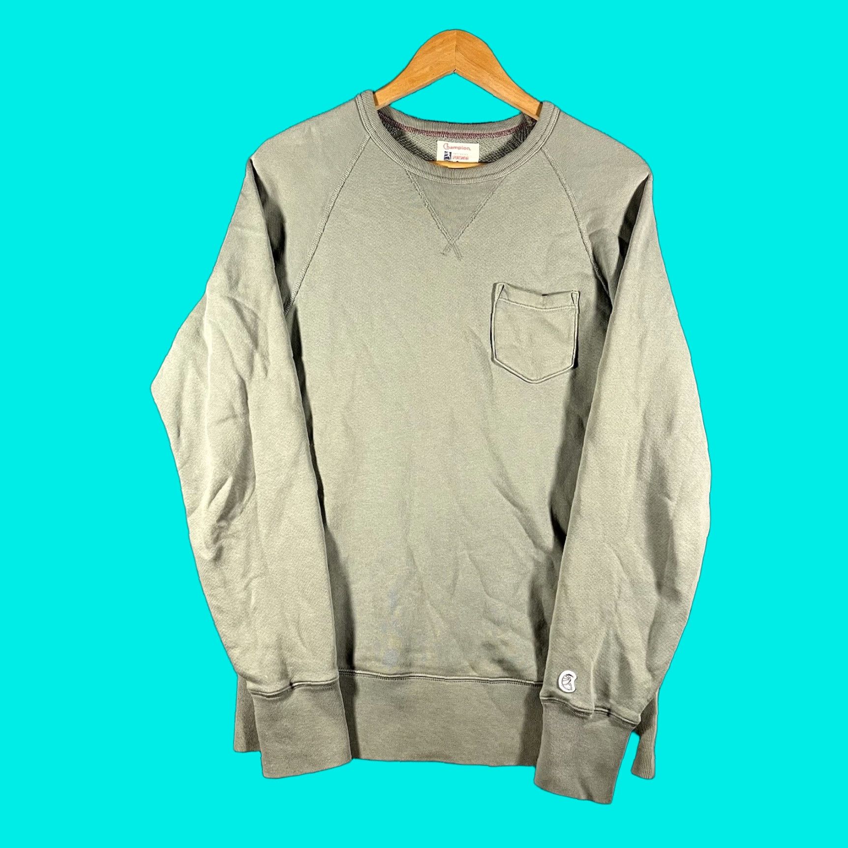 Champion Champion Men's Todd Snyder Pullover Sweatshirt Long Sleeve Green Size XS Size US XS / EU 42 / 0 - 1 Thumbnail