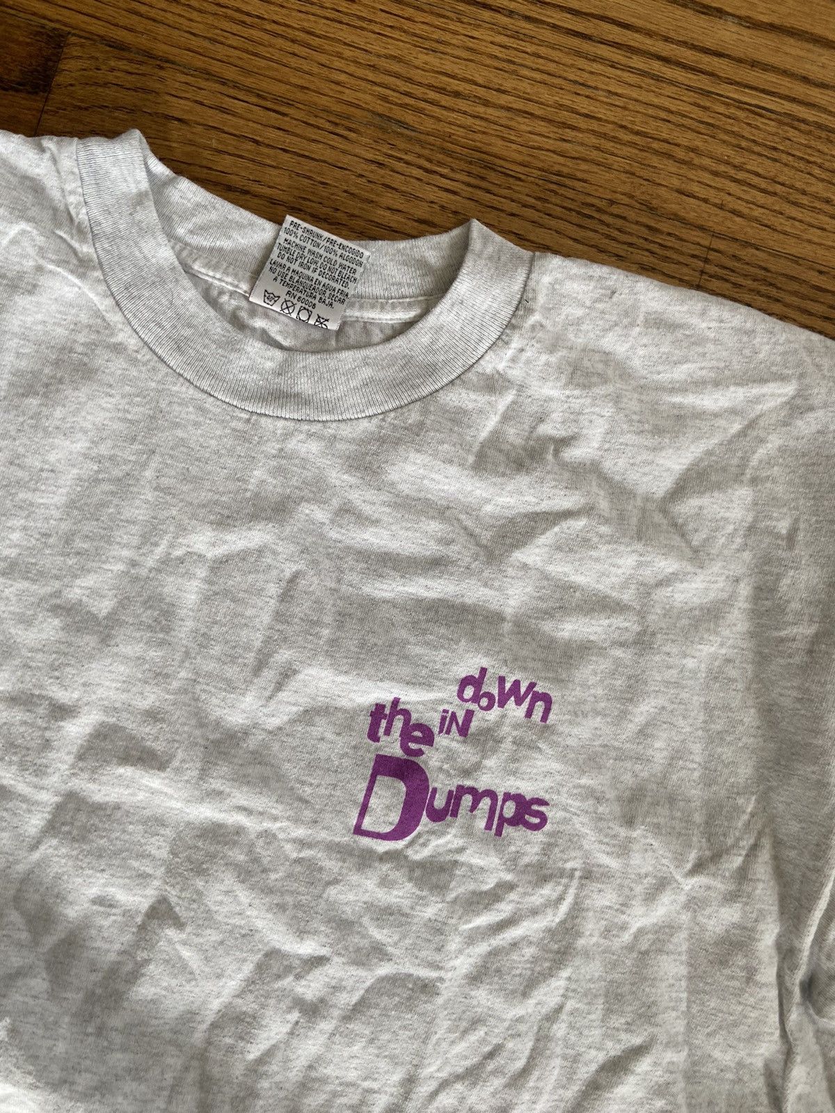Vintage Vintage down in the dumps shirt 90s Size US XL / EU 56 / 4 - 3 Thumbnail
