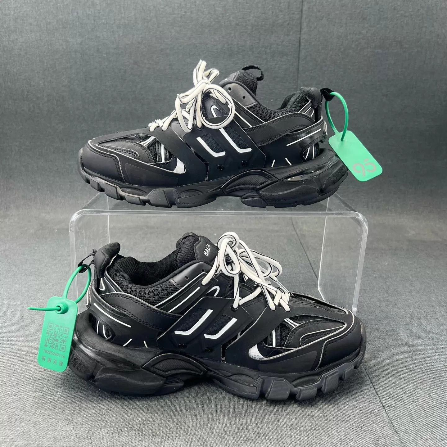 Balenciaga Balenciaga Track Black & White 38 New Size US 7.5 / IT 37.5 - 3 Thumbnail