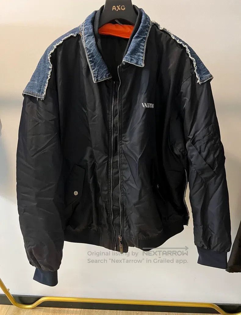 Valentino Valentino Denim patchwork cotton jacket Size US L / EU 52-54 / 3 - 1 Thumbnail