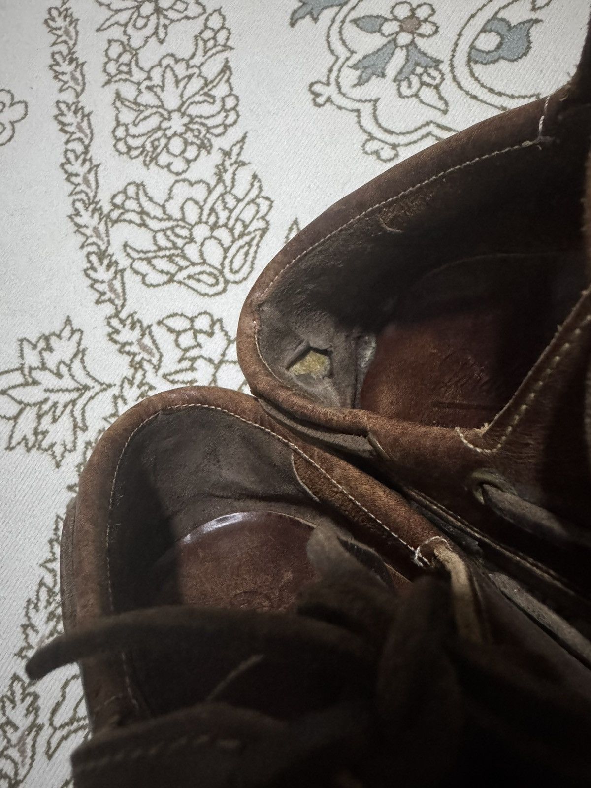 Genuine Leather × Paraboot Paraboot Leather Low Cut Thiers Lisse America Shoes Size US 13 / EU 46 - 8 Thumbnail