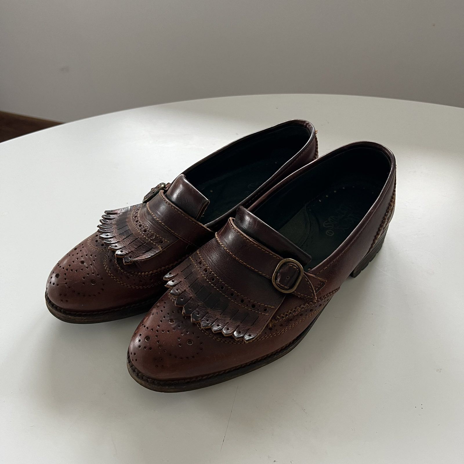 Vintage Rare Vintage 90s Alex Brown Loafers Formal Shoes 42 Size US 9.5 / EU 42-43 - 2 Thumbnail