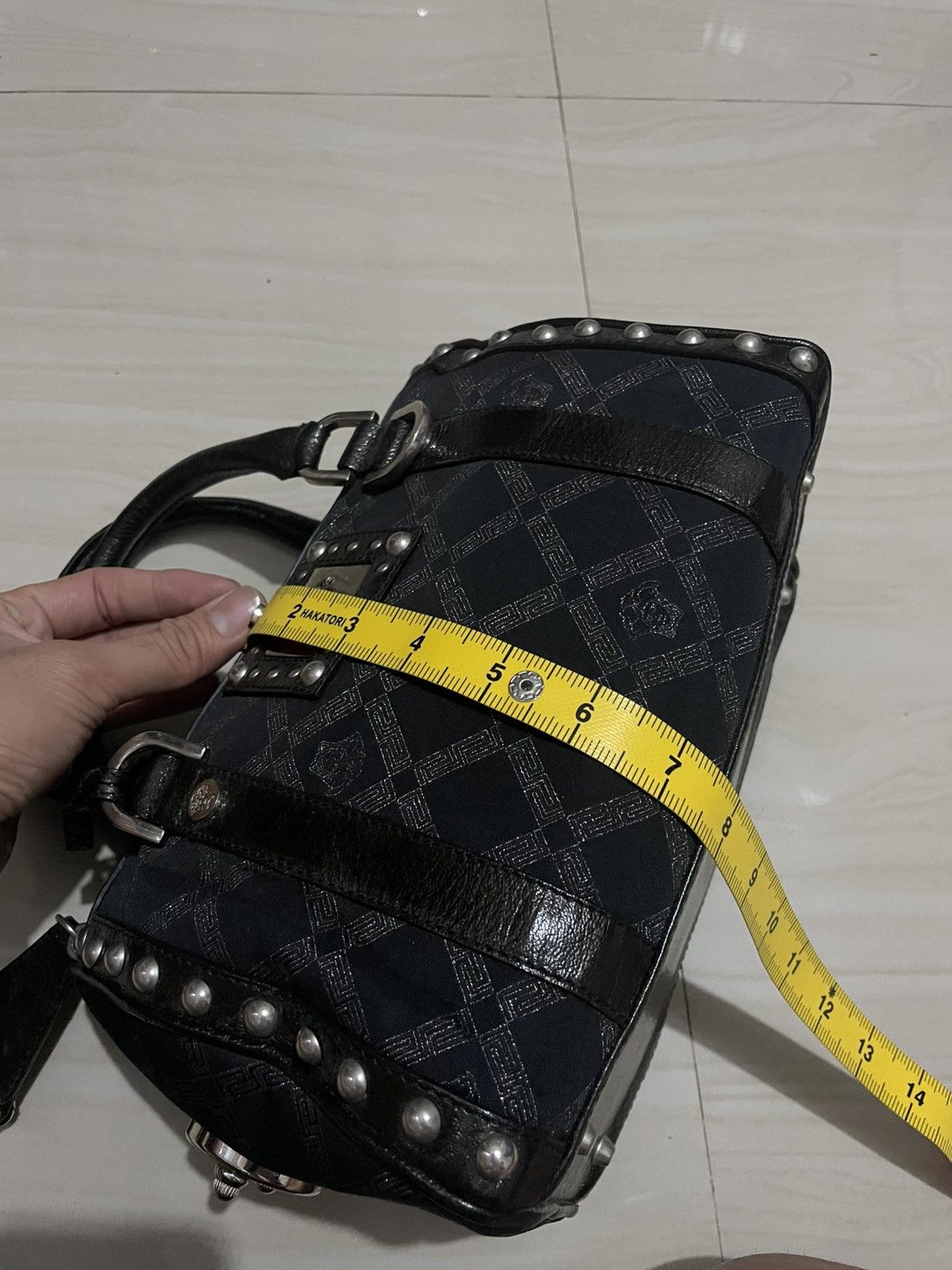 Versace VERSACE black in leather handbag Size ONE SIZE - 23 Thumbnail