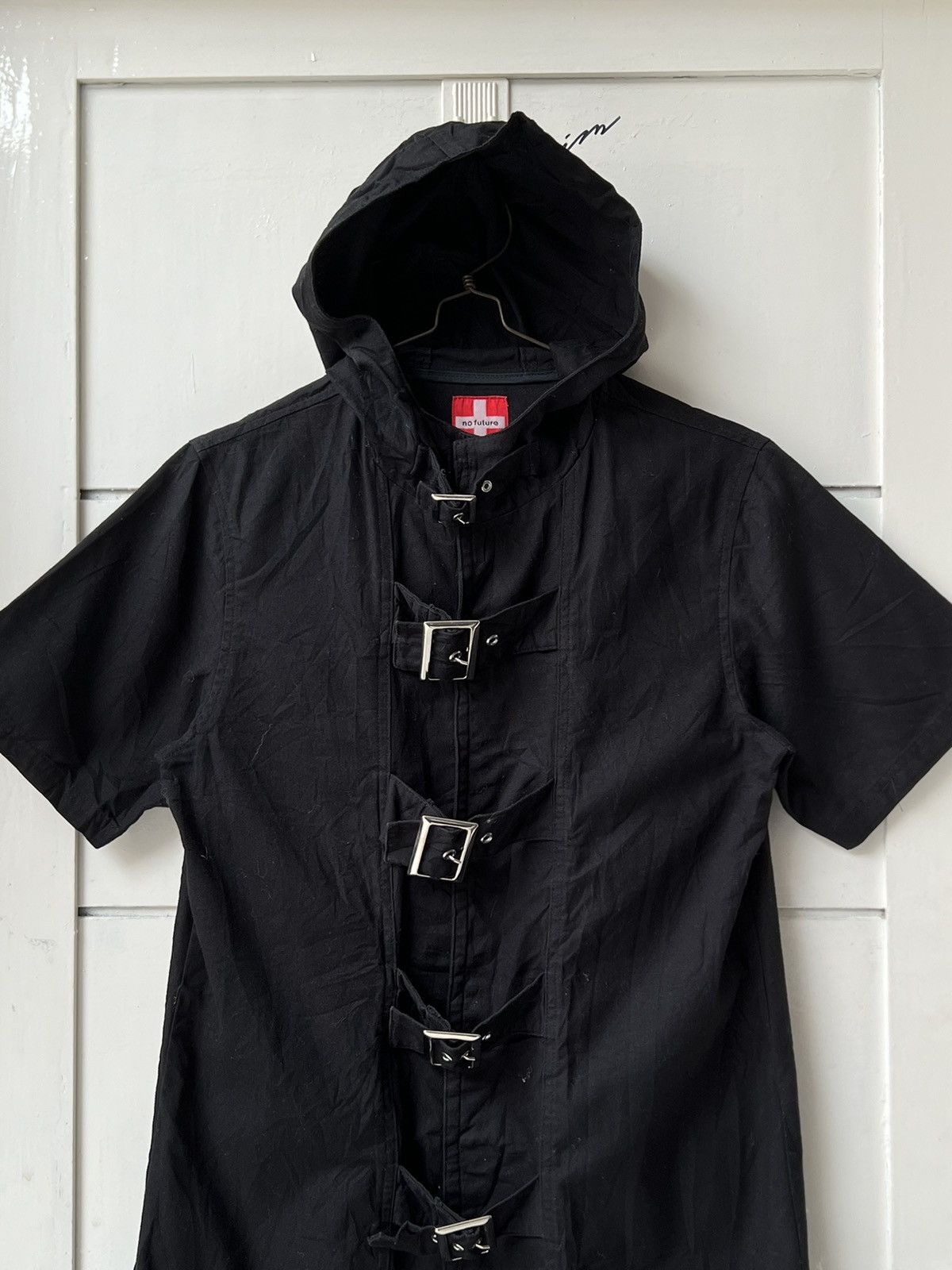 No Future No Future Punk Bondage Black Hood Size XS / US 0-2 / IT 36-38 - 7 Thumbnail