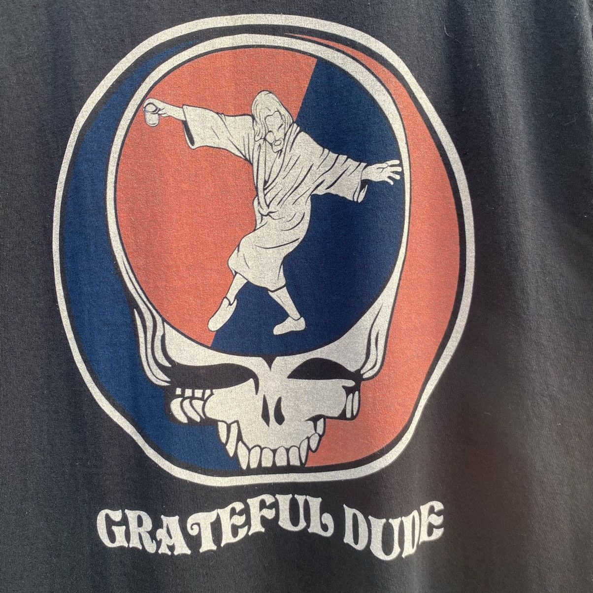 Band Tees Grateful Dude Skull Head Promo Boot ERD GRUNGE HOLY GRAIL T Size US M / EU 48-50 / 2 - 3 Thumbnail