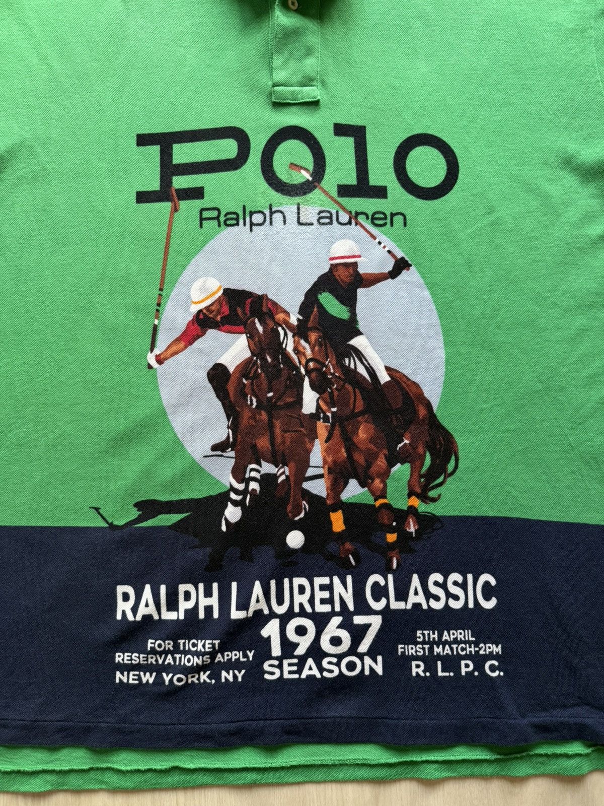 Polo Ralph Lauren Polo Ralph Lauren Player Horse Riding Polo Sz 3XB *FLAWS Size US XXL / EU 58 / 5 - 2 Thumbnail