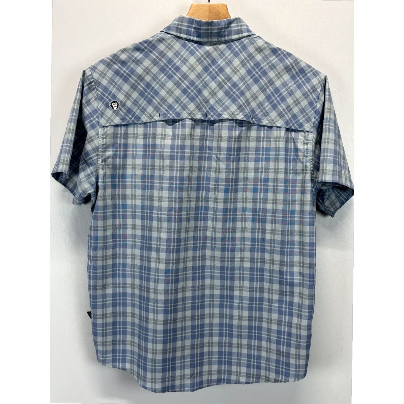 Howler Brothers Howler Brothers Men's Plaid Short Sleeve Button Up Shirt Small Multicolor Nylon Size US S / EU 44-46 / 1 - 2 Thumbnail