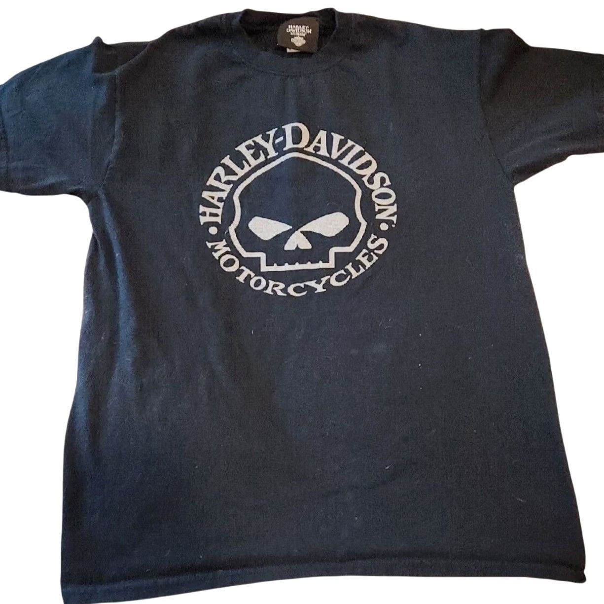 Harley Davidson Harley Davidson Museum Skull Logo Black T Shirt Men's M Size US M / EU 48-50 / 2 - 2 Thumbnail