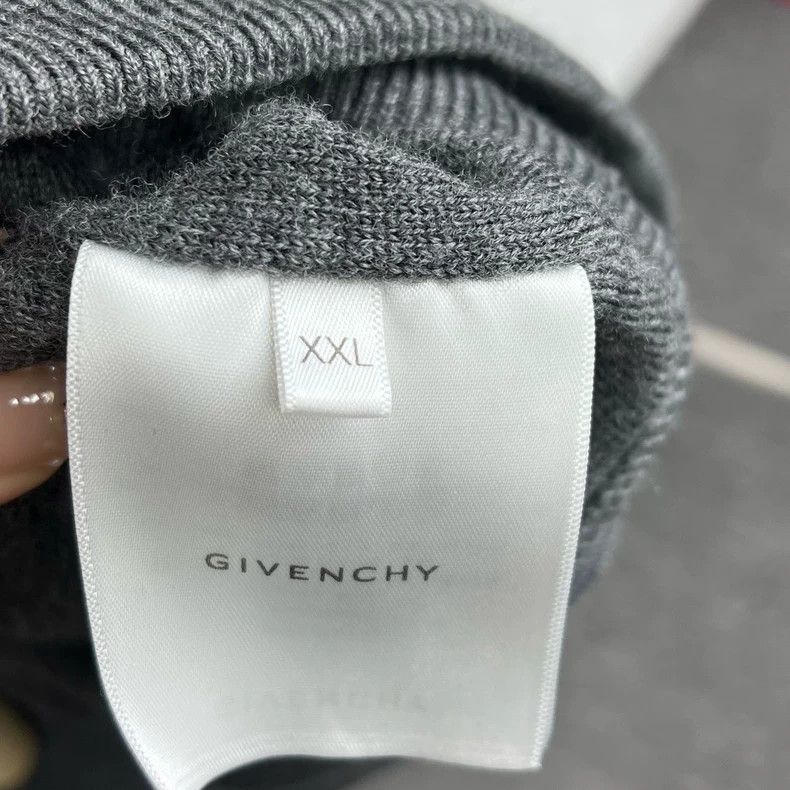 Givenchy Givenchy Grey Wool Bomber Jacket XXL Size Size US XXL / EU 58 / 5 - 4 Thumbnail