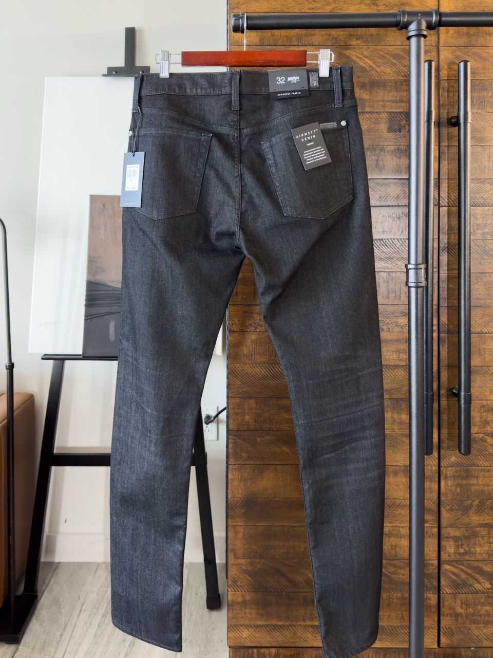 7 For All Mankind 7 for all Mankind Airweft Paxtyn Skinny - Size 32 Size US 32 / EU 48 - 3 Thumbnail