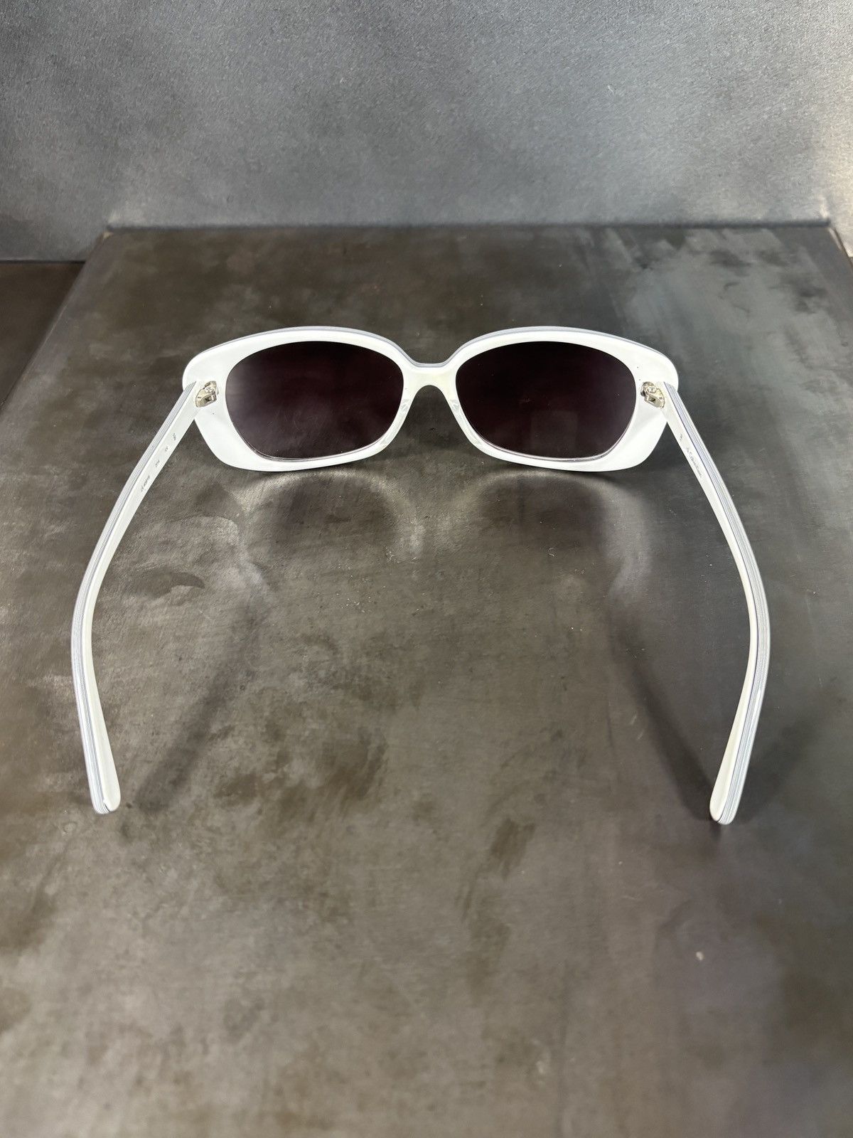Calvin Klein F/W 2009 Calvin Klein Sunglasses Butterfly CK 4091/S White Size ONE SIZE - 19 Thumbnail