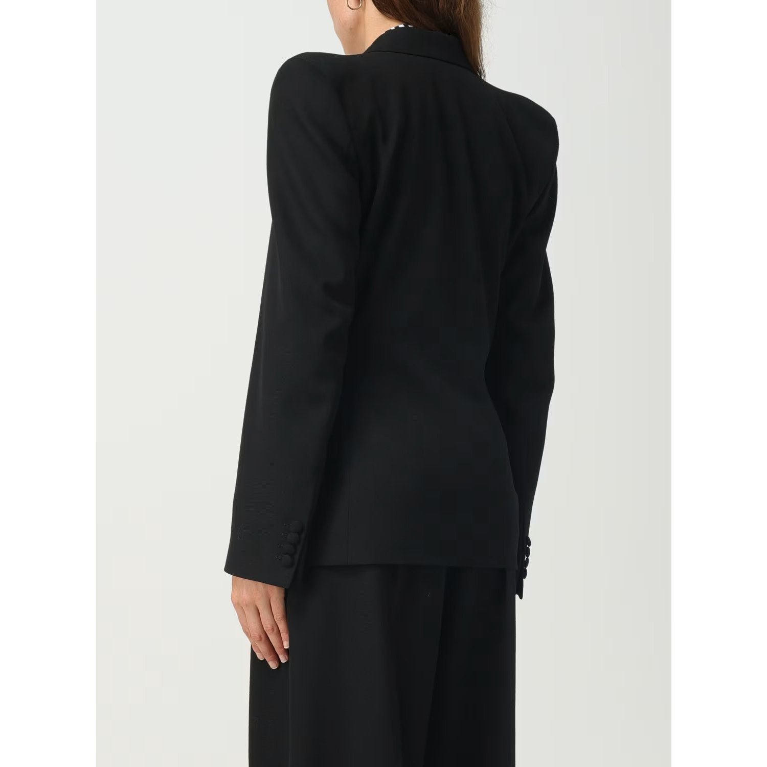 Balenciaga NWT 2023 Balenciaga Round Shoulder Waisted Jacket - FR 40 Size L / US 10 / IT 46 - 18 Thumbnail