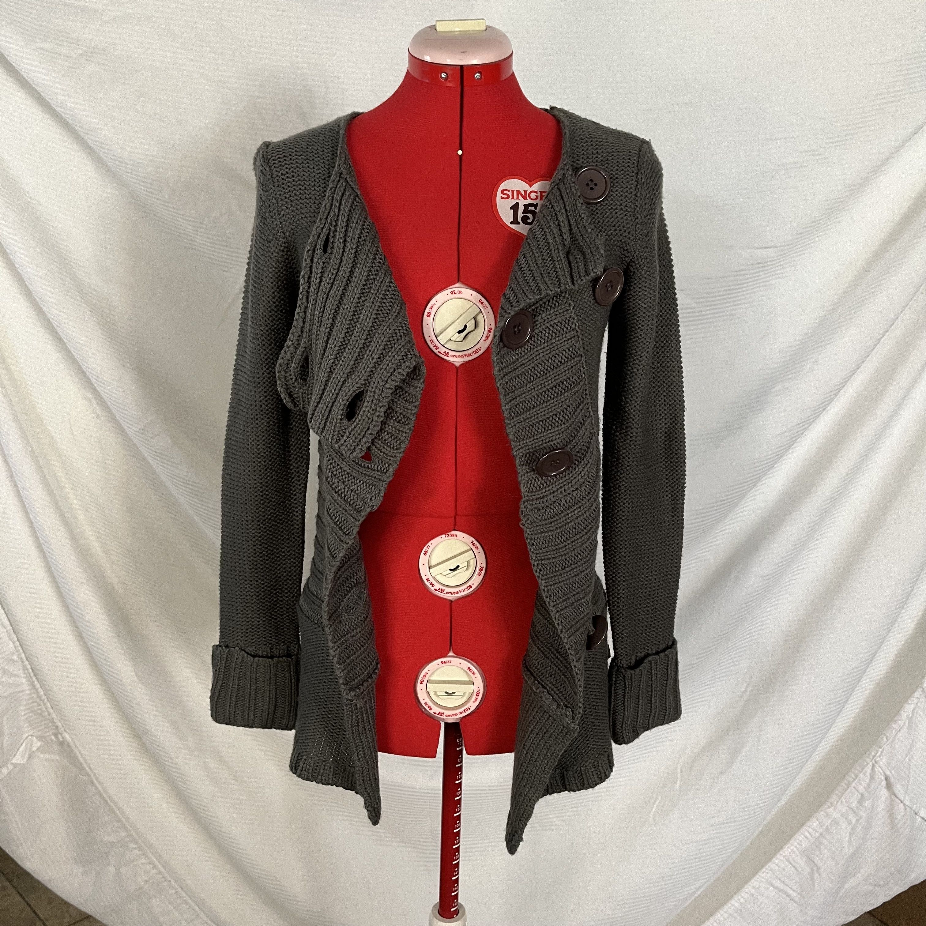 Other Y2K Shy Girl 2 Piece Cowl Cardigan size L Size L / US 10 / IT 46 - 6 Thumbnail