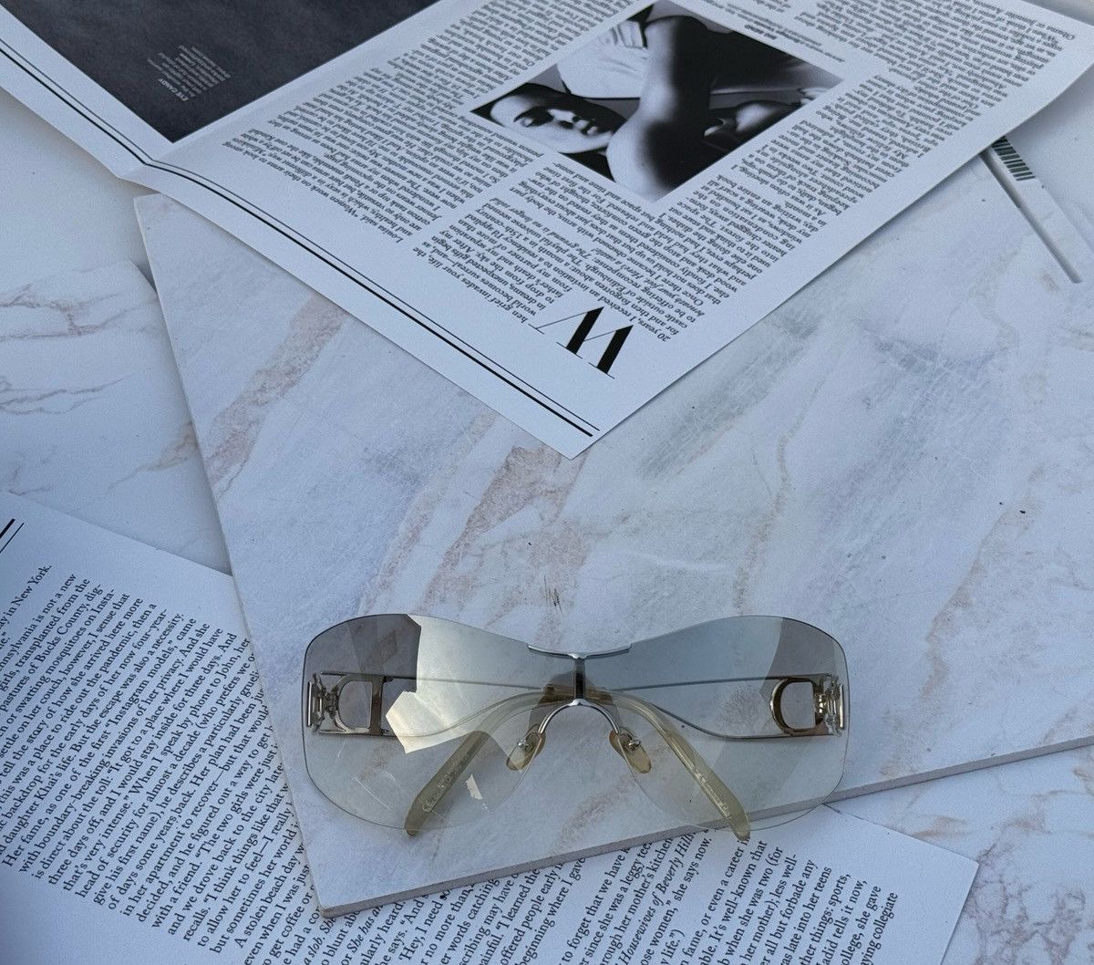 Dior Dior Galliano vintage sunglasses Diorella Size ONE SIZE - 19 Thumbnail