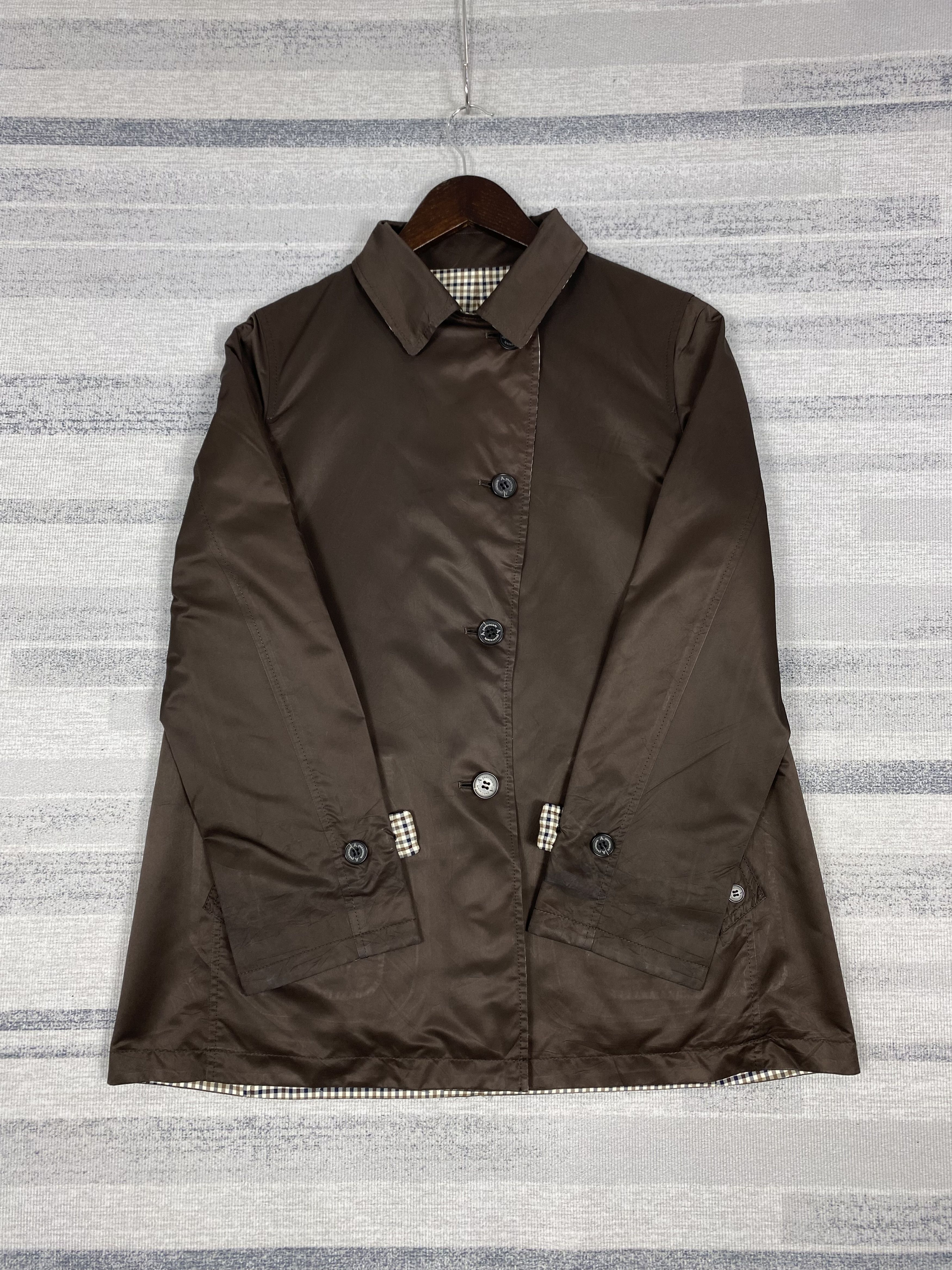 Aquascutum Vintage Aquascutum Reversible Button Jacket Size US M / EU 48-50 / 2 - 5 Thumbnail