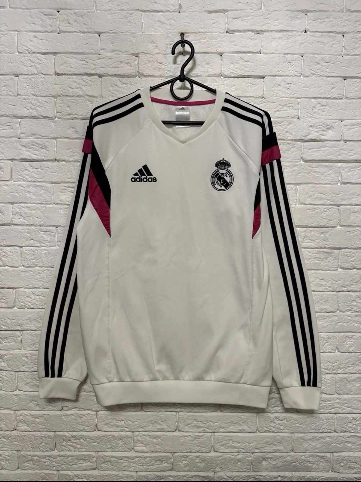 Adidas Adidas Real Madrid 14/15 Sweatshirt Jersey Treaning Sz S Size US S / EU 44-46 / 1 - 1 Thumbnail