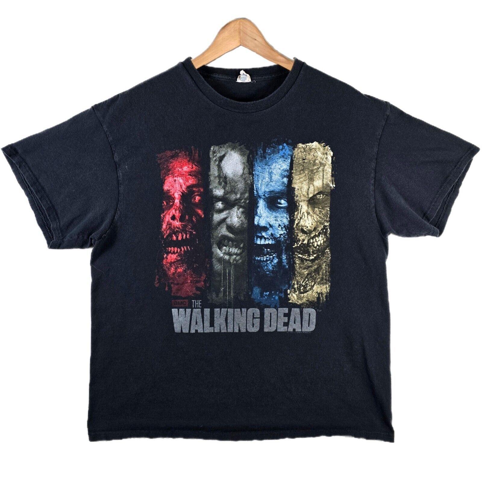Delta The Walking Dead T-Shirt Men’s Size XL Zombie Horror Vintage Size US XL / EU 56 / 4 - 1 Thumbnail
